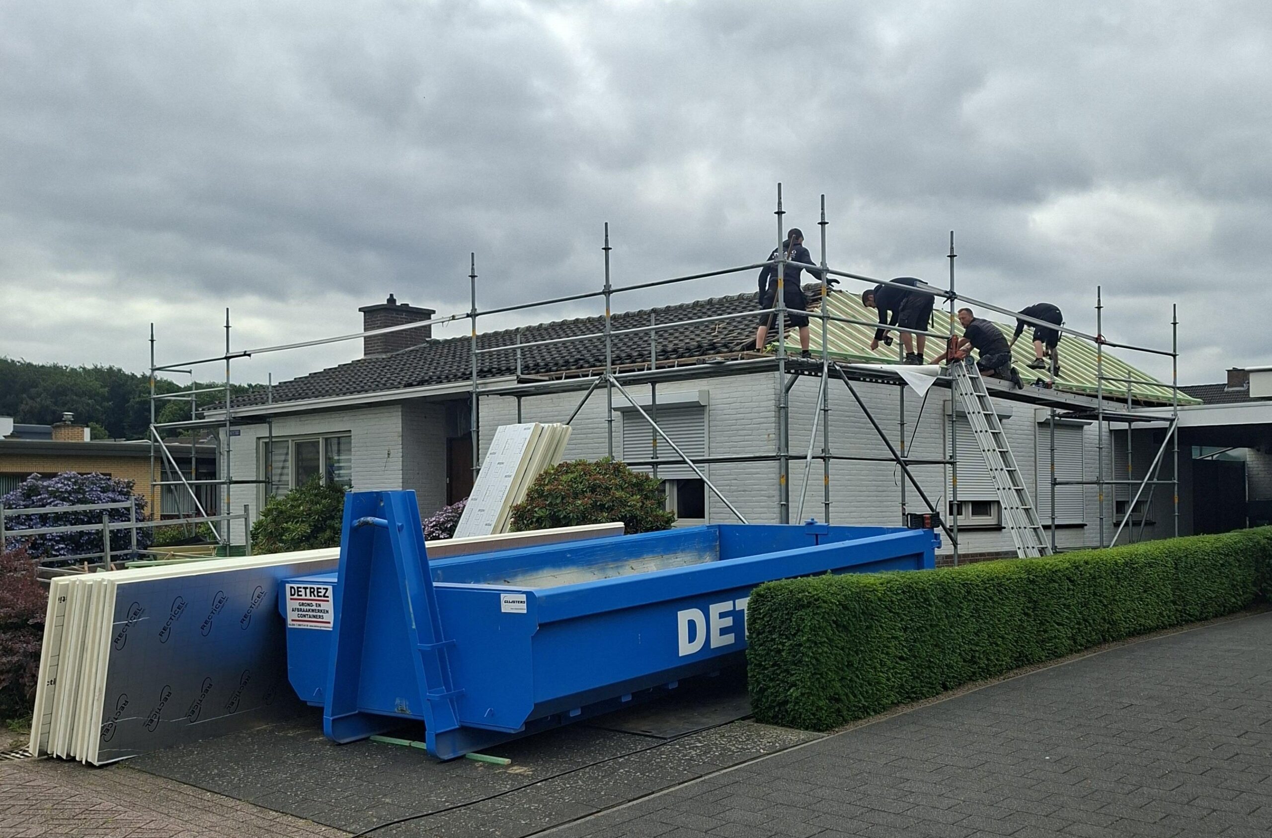 Renovatie Hellend Dak met Sarking-Systeem te Stein (NL) in Stein (NL), foto 5