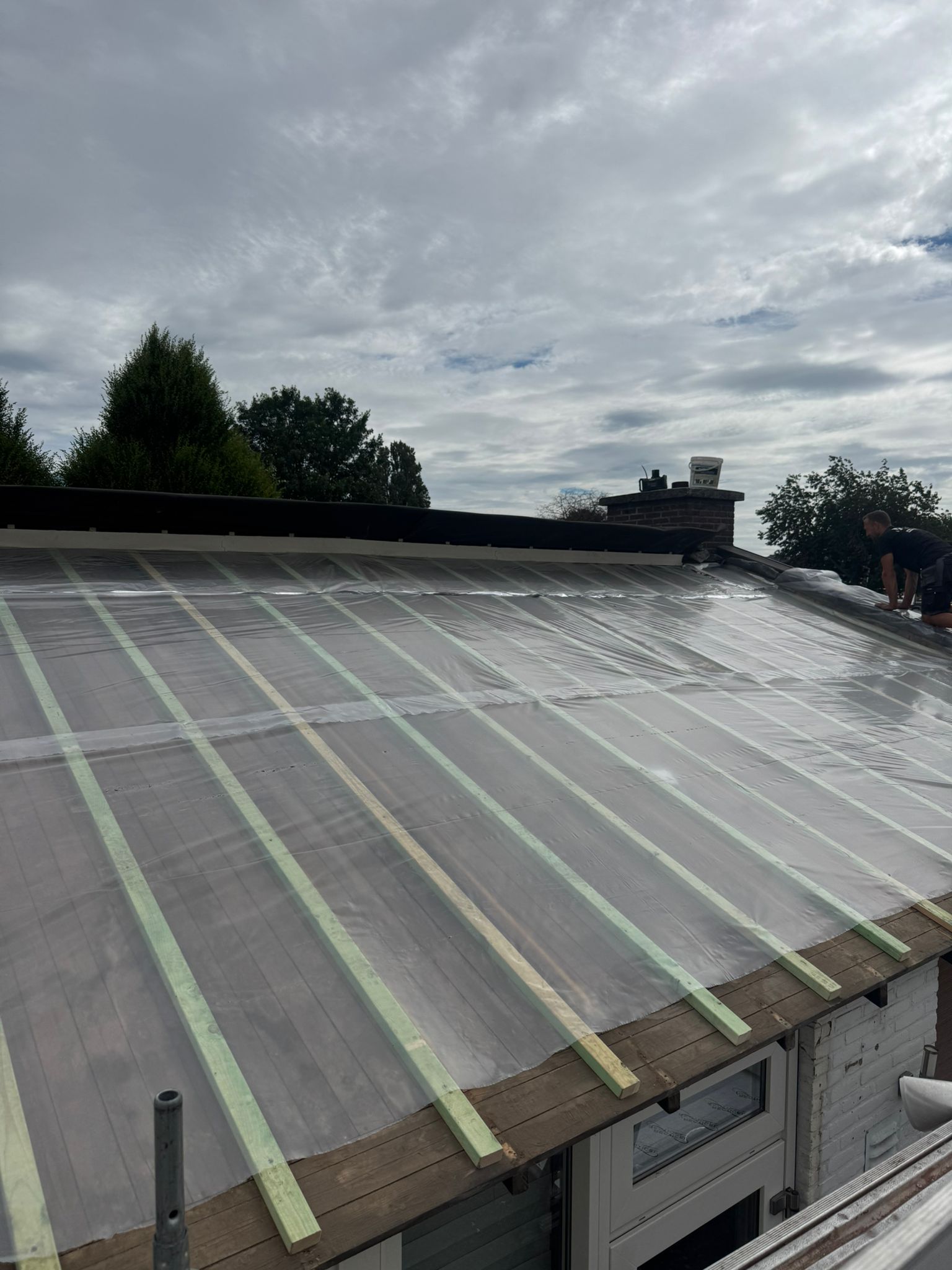 Renovatie Hellend Dak met Sarking-Systeem te Stein (NL) in Stein (NL), foto 8