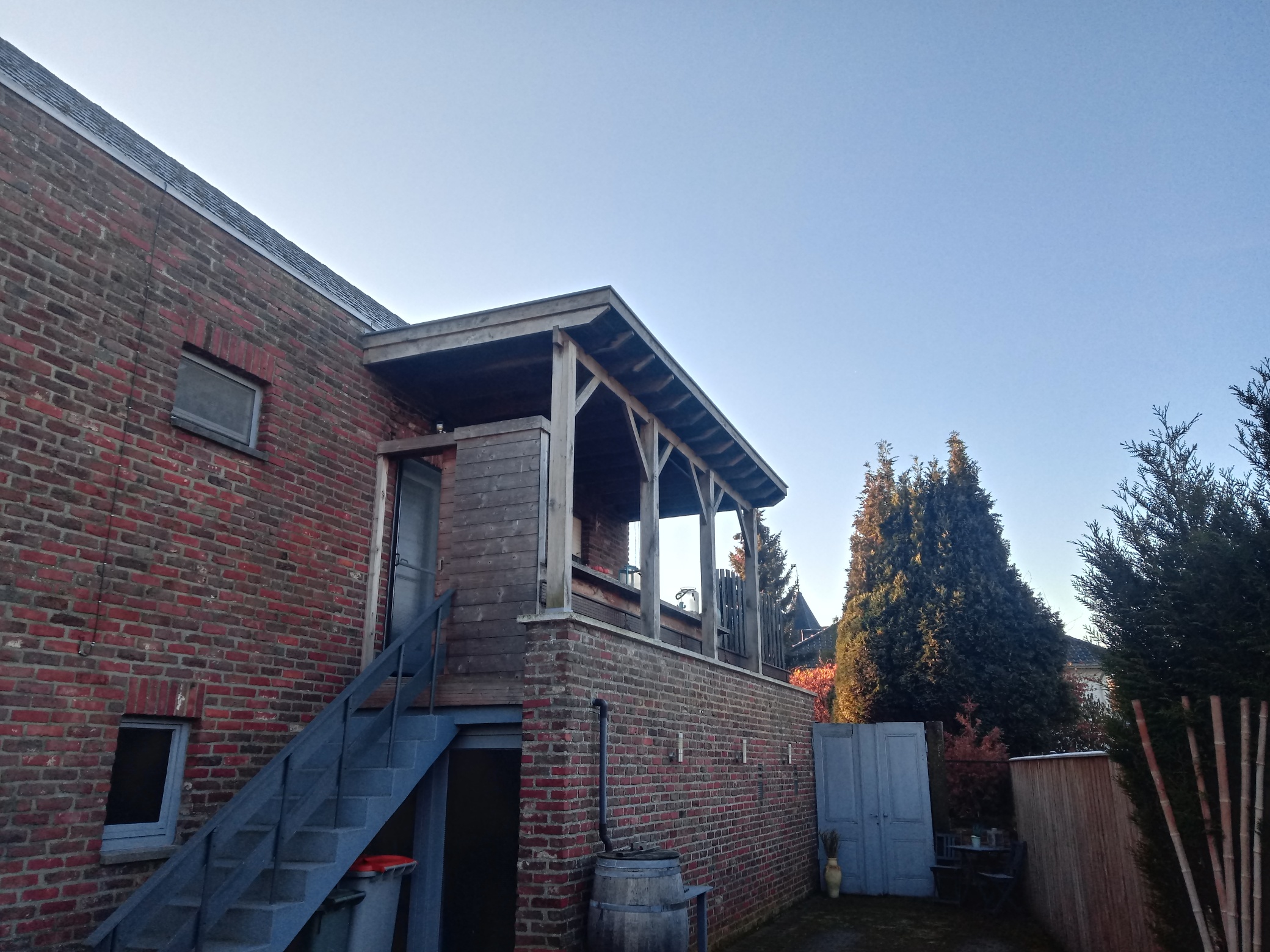 Afdak uit Eiken Hout te Eisden in Eisden, foto 3