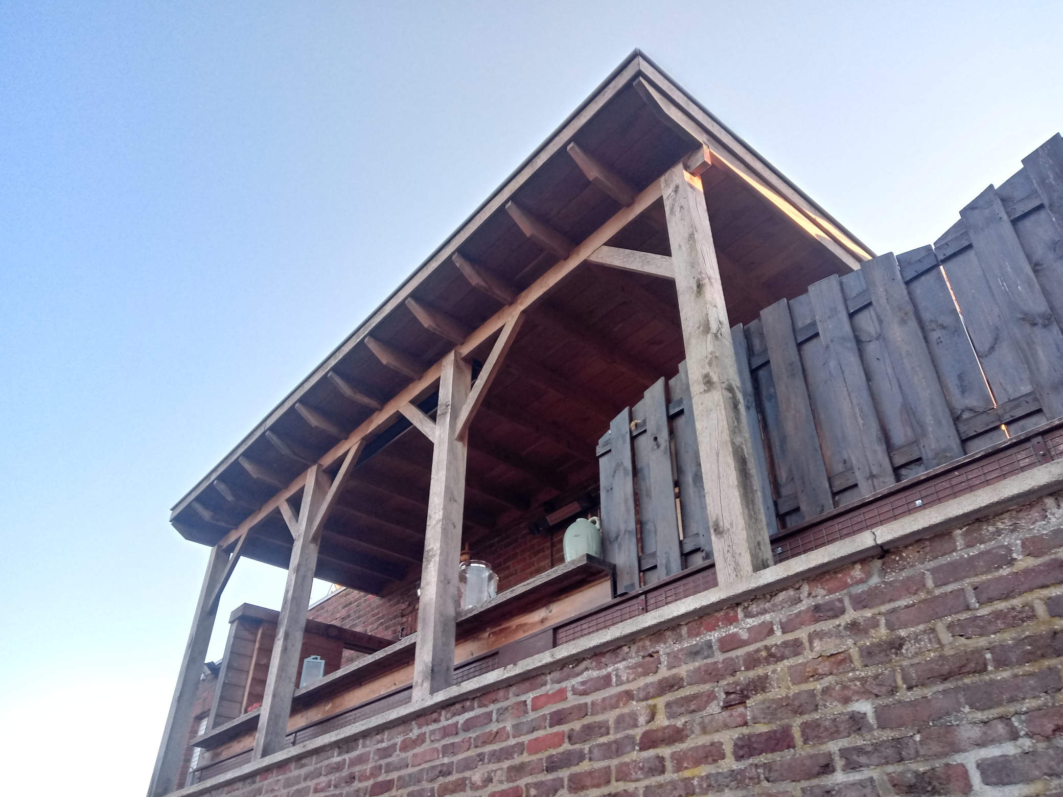 Afdak uit Eiken Hout te Eisden in Eisden, foto 4