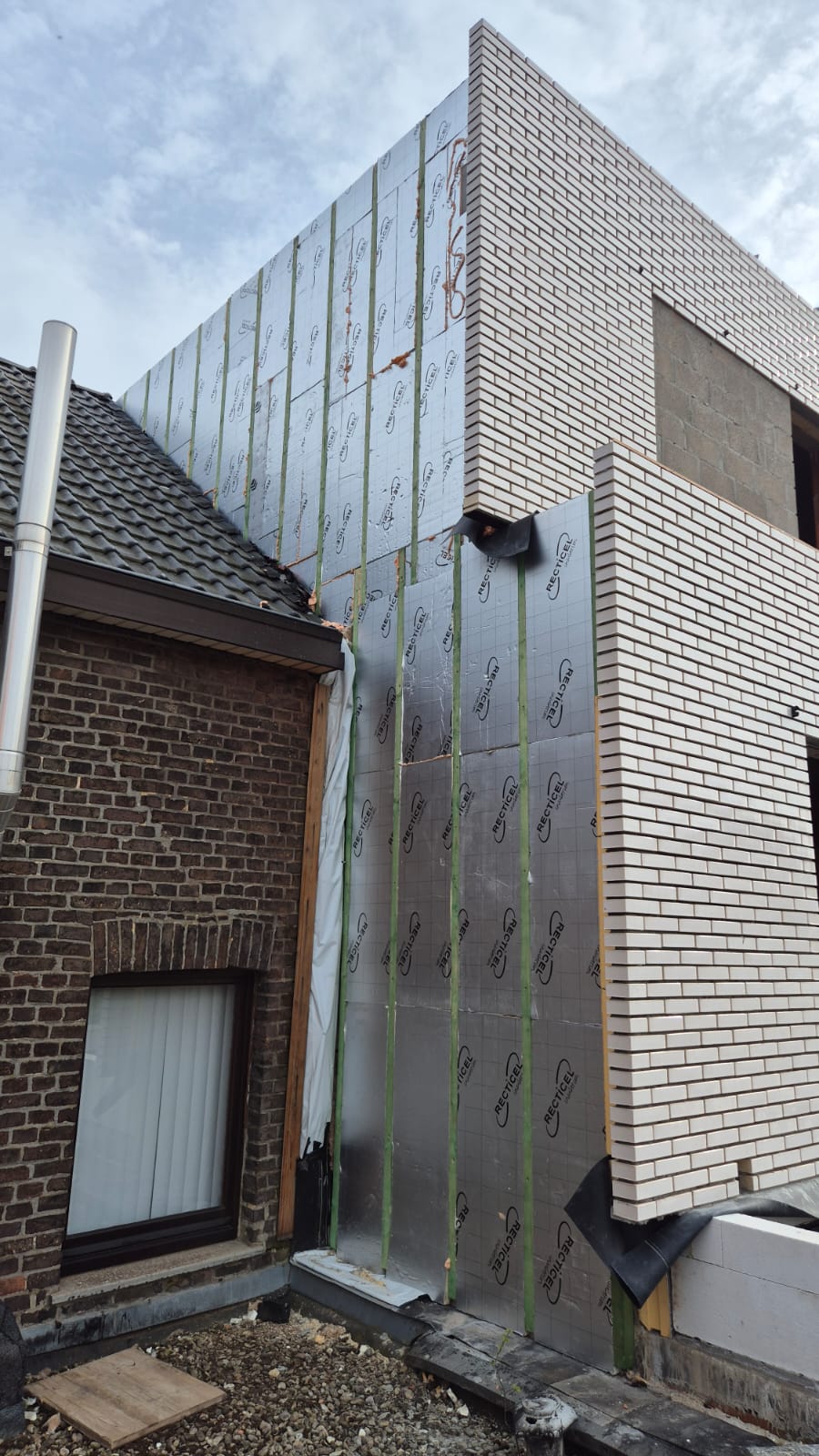 Gevelbekleding met Leien te Hasselt in Hasselt, foto 2