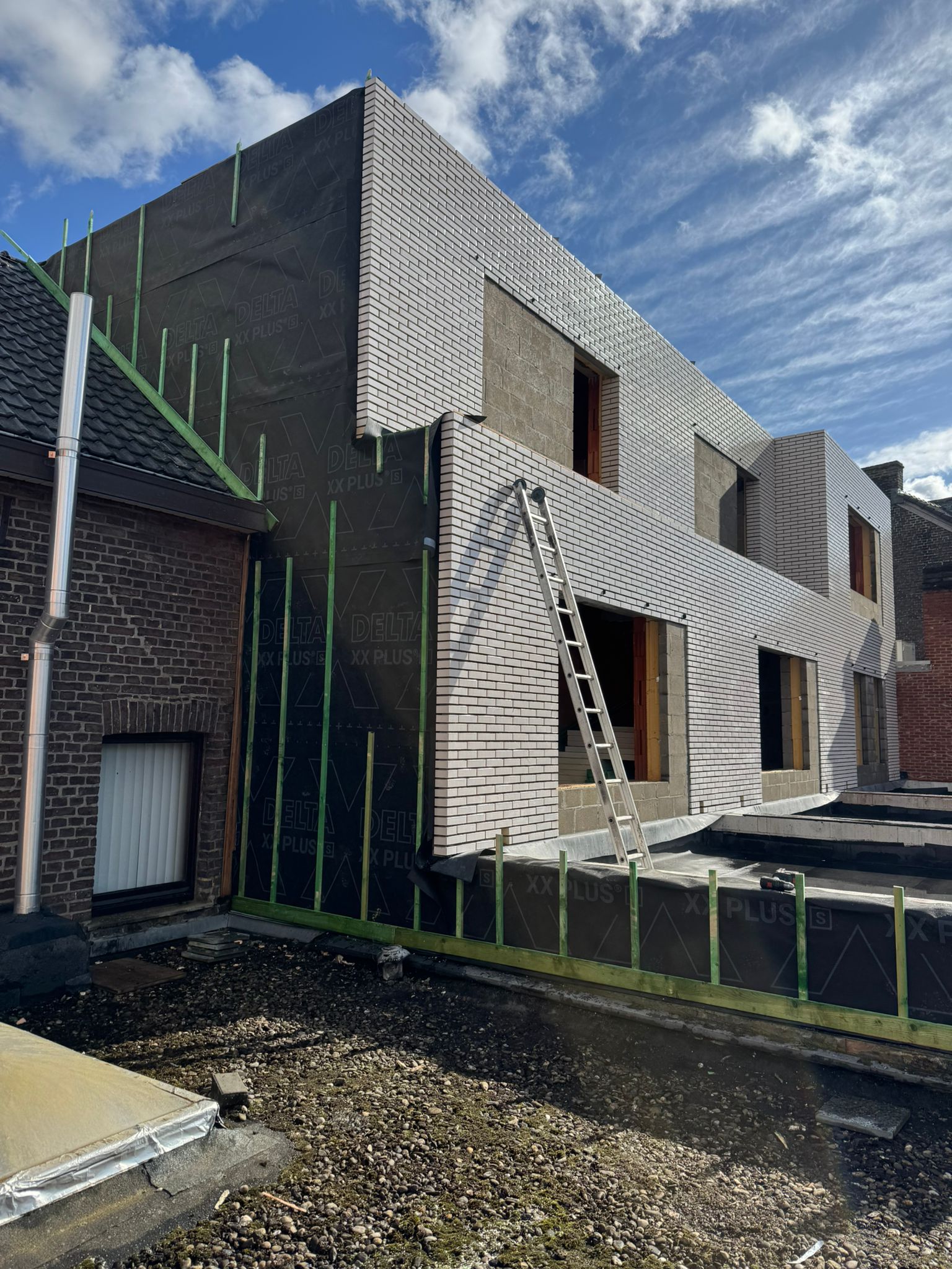 Gevelbekleding met Leien te Hasselt in Hasselt, foto 3