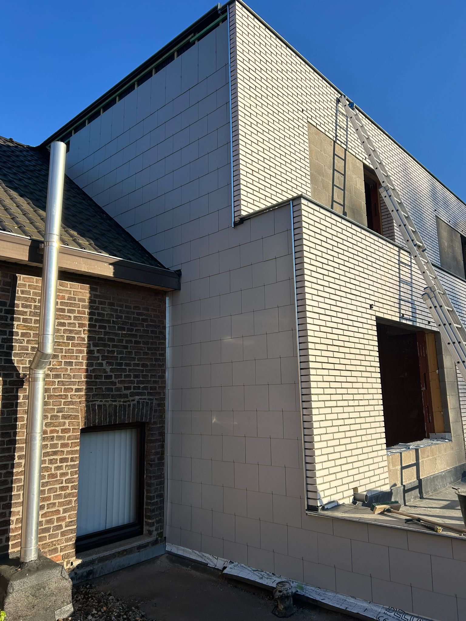 Gevelbekleding met Leien te Hasselt in Hasselt, foto 4
