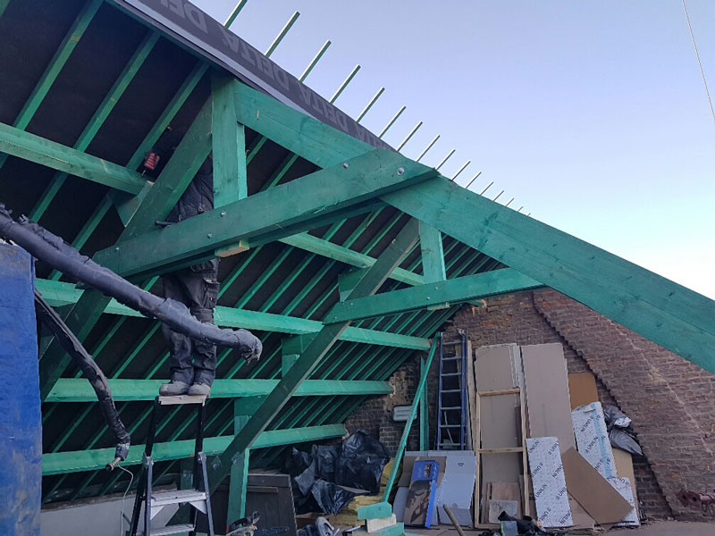 Hellend Dak en Gevelbekleding te Velten-Biesem in Velten-Biesem, foto 9