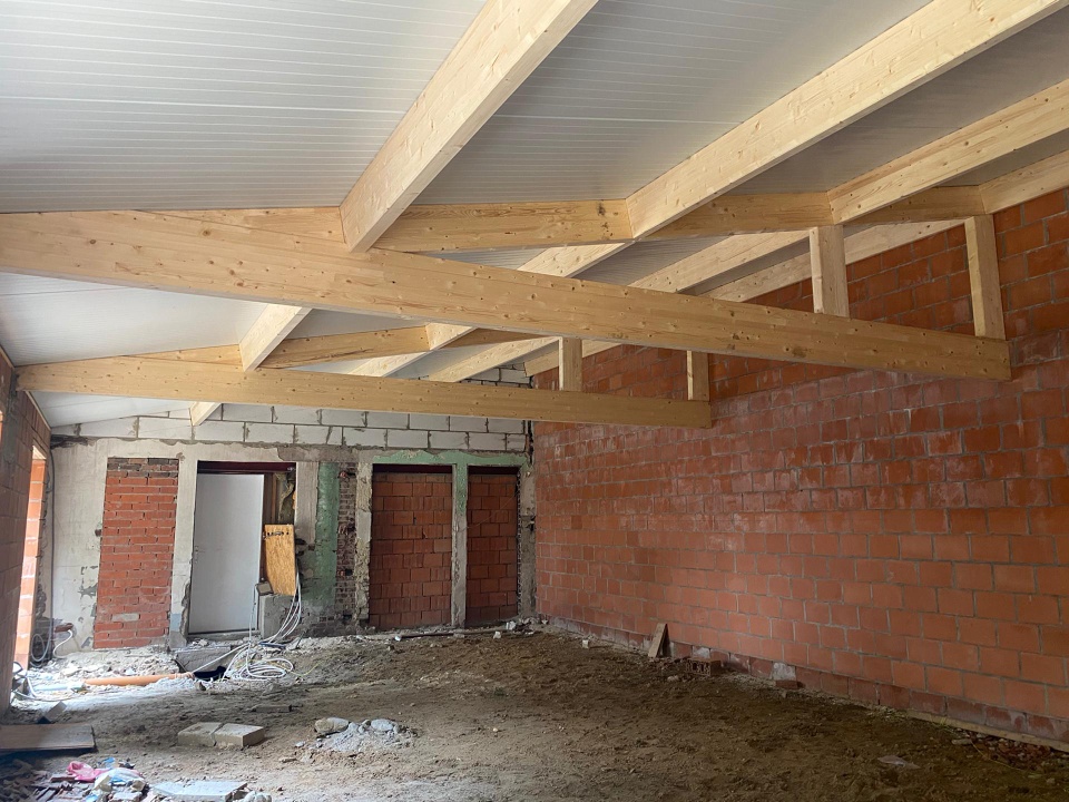 Hellend Dak en Plat Dak van een Nieuwbouw te Genk in Genk, foto 13
