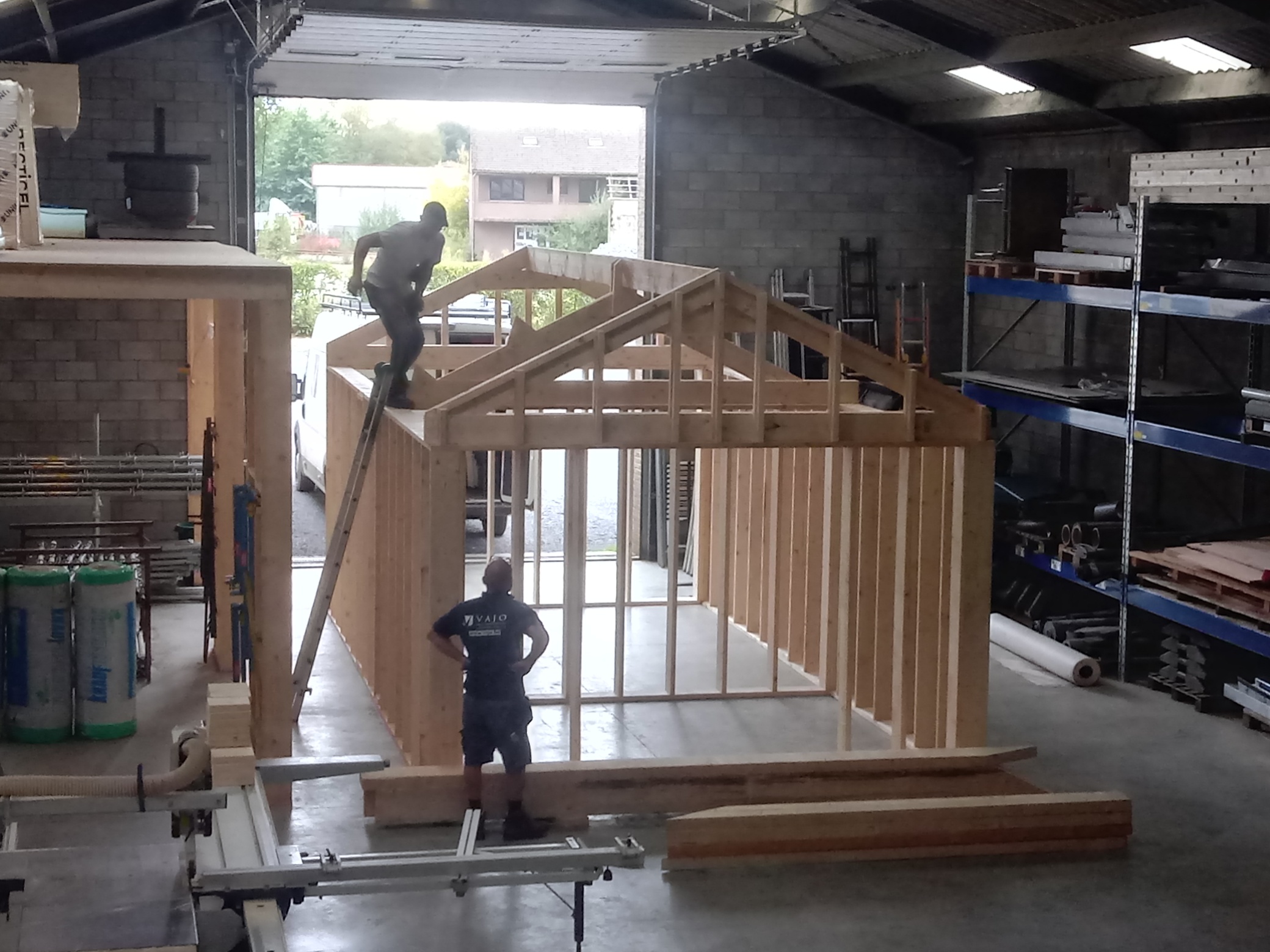 Nieuwbouw Hellend Dak + Bijgebouw te Diest in Diest, foto 3