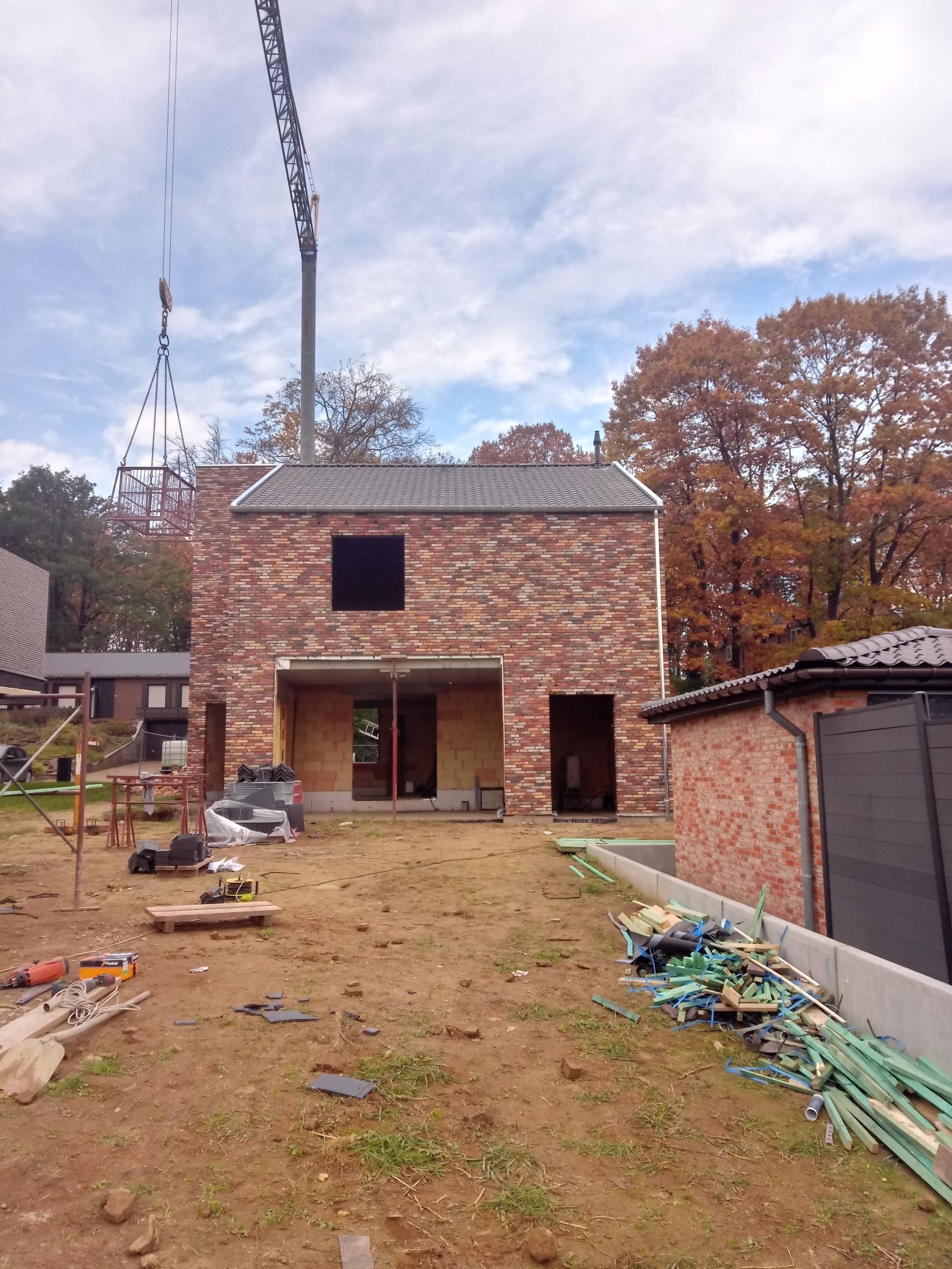 Nieuwbouw Hellend Dak + Bijgebouw te Diest in Diest, foto 21