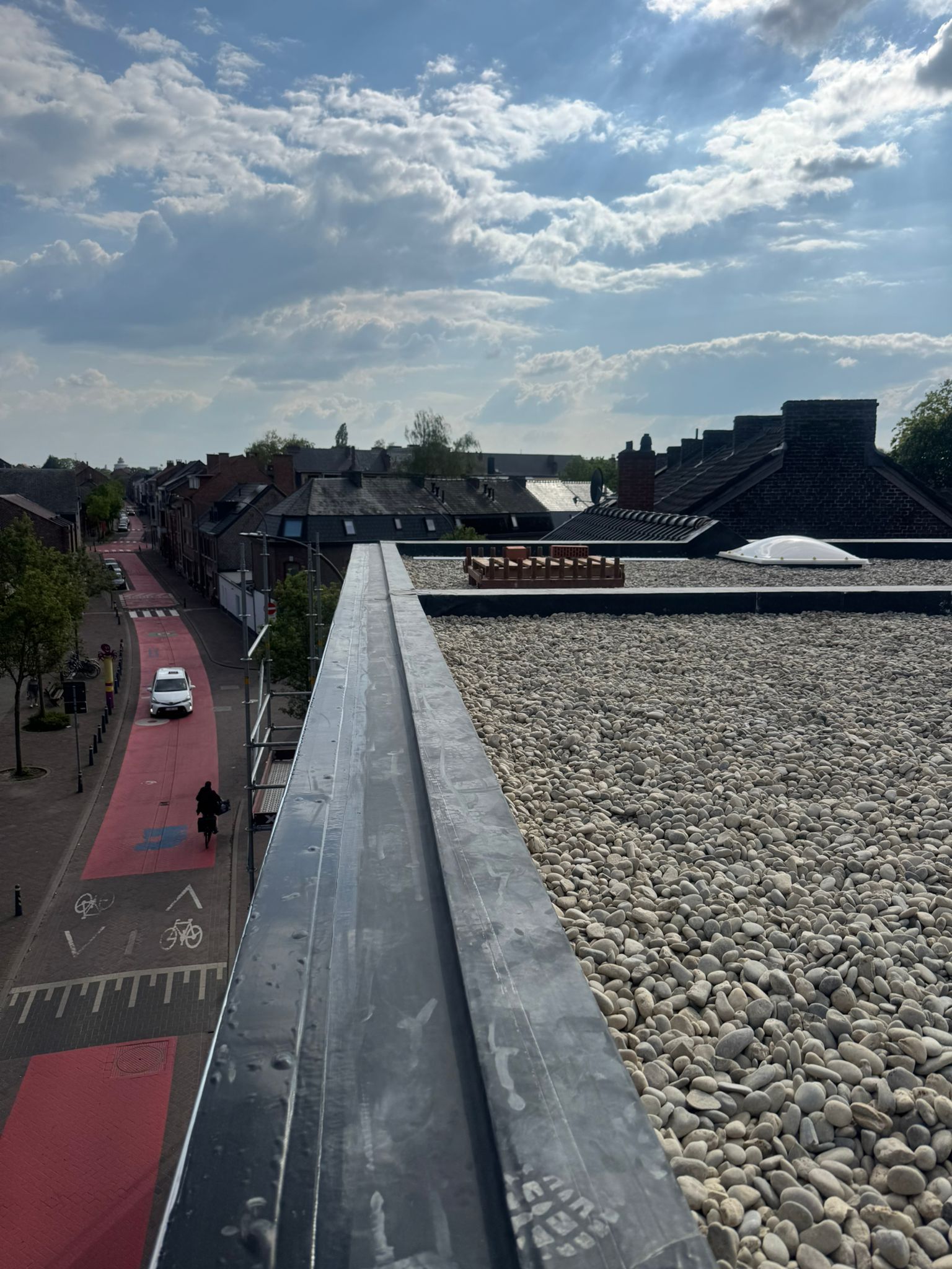 Nieuwbouw Plat Dak in EPDM te Hasselt in Hasselt