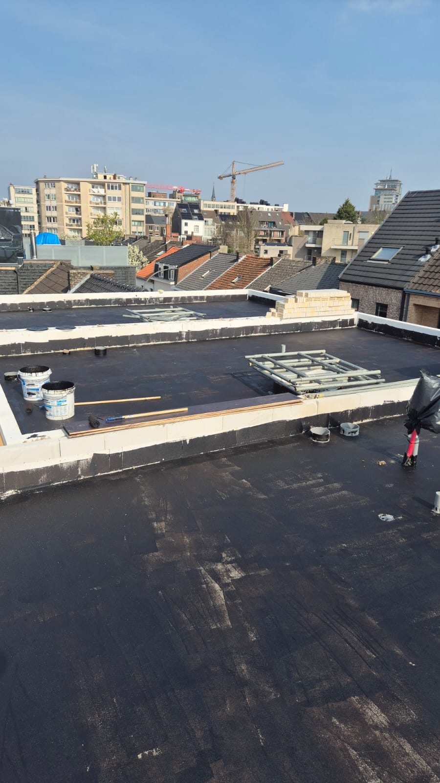 Nieuwbouw Plat Dak in EPDM te Hasselt in Hasselt, foto 2