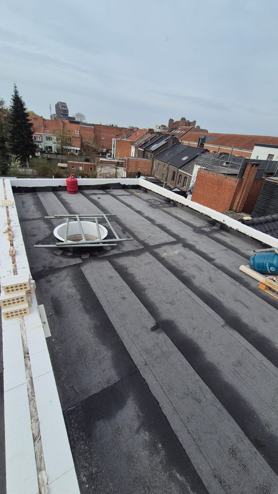 Nieuwbouw Plat Dak in EPDM te Hasselt in Hasselt, foto 3