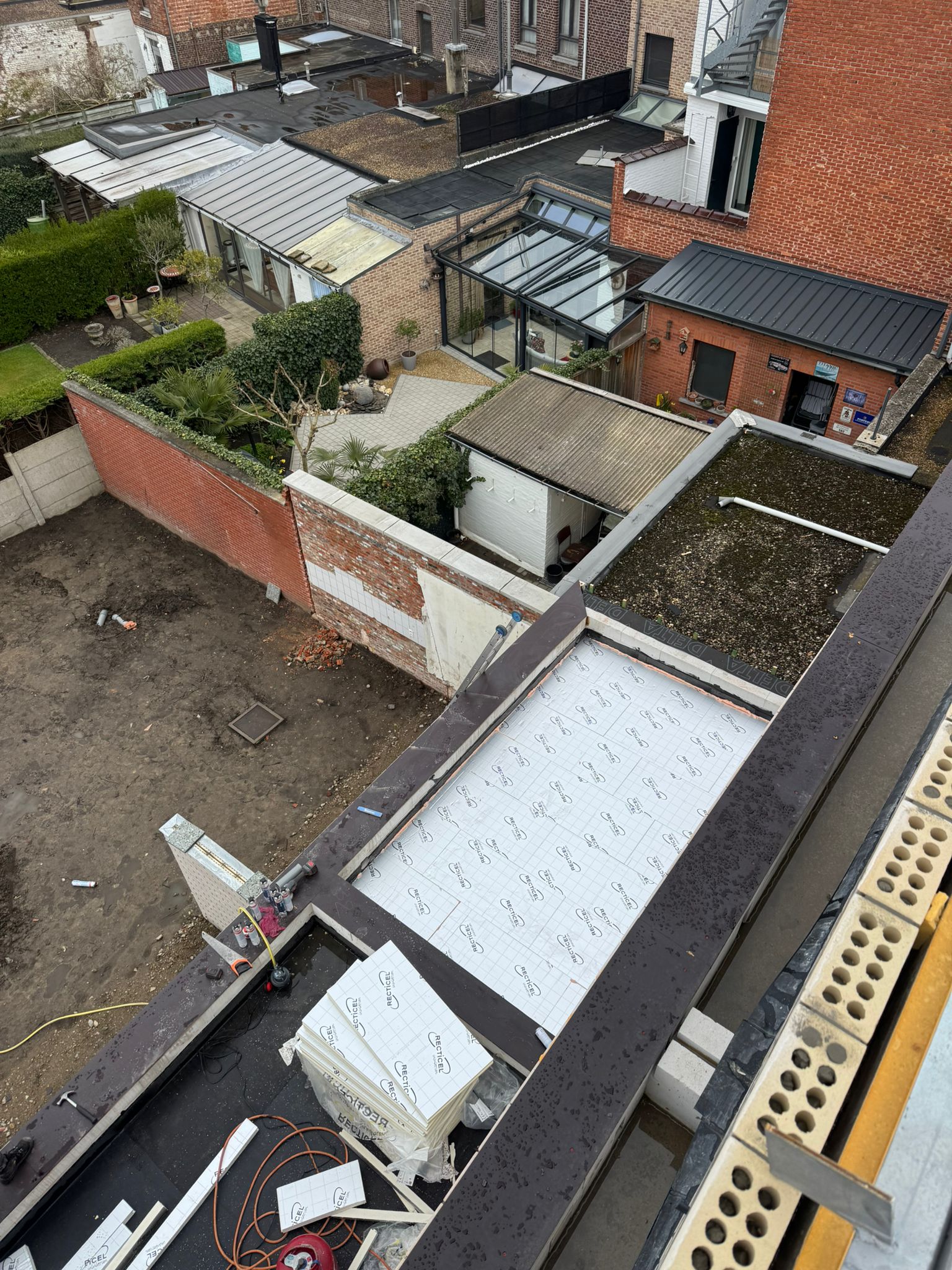Nieuwbouw Plat Dak in EPDM te Hasselt in Hasselt, foto 4