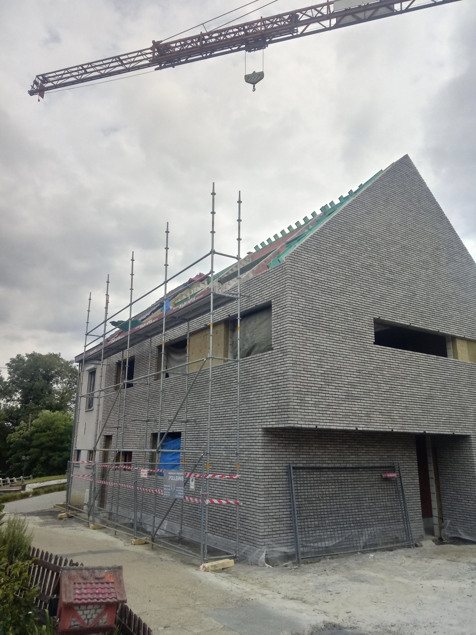 Nieuwbouw te Aarschot Hellend + Plat Dak I.s.m. Architect Freddy Crets in Aarschot Hellend + Plat Dak I.s.m. Architect Freddy Crets, foto 3