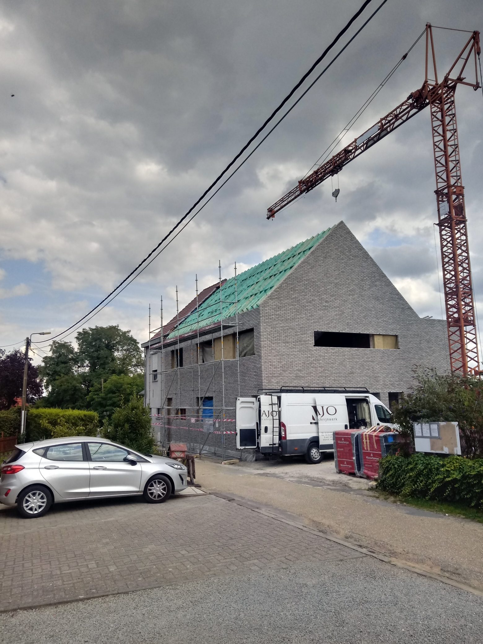 Nieuwbouw te Aarschot Hellend + Plat Dak I.s.m. Architect Freddy Crets in Aarschot Hellend + Plat Dak I.s.m. Architect Freddy Crets, foto 4