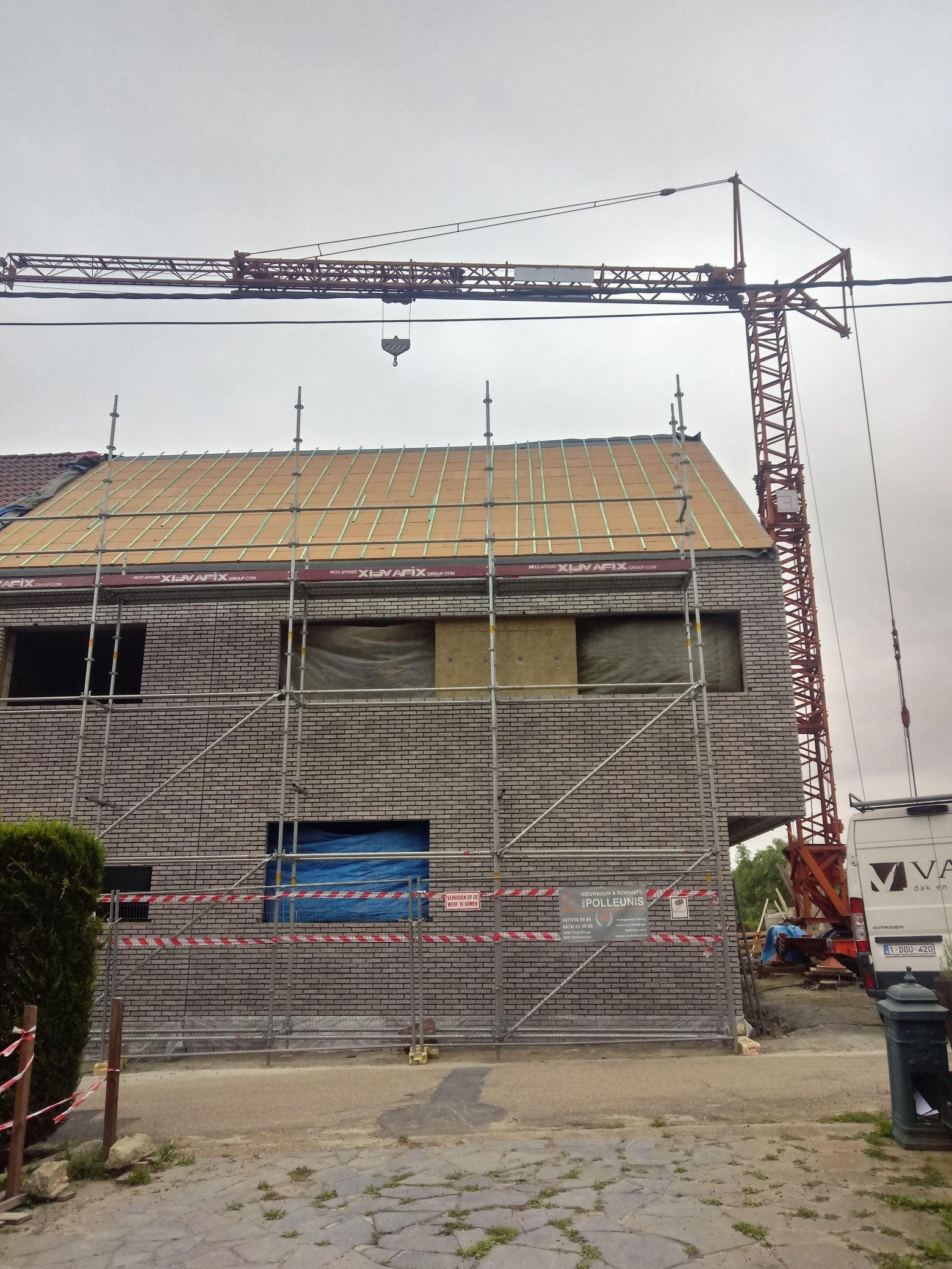 Nieuwbouw te Aarschot Hellend + Plat Dak I.s.m. Architect Freddy Crets in Aarschot Hellend + Plat Dak I.s.m. Architect Freddy Crets, foto 10