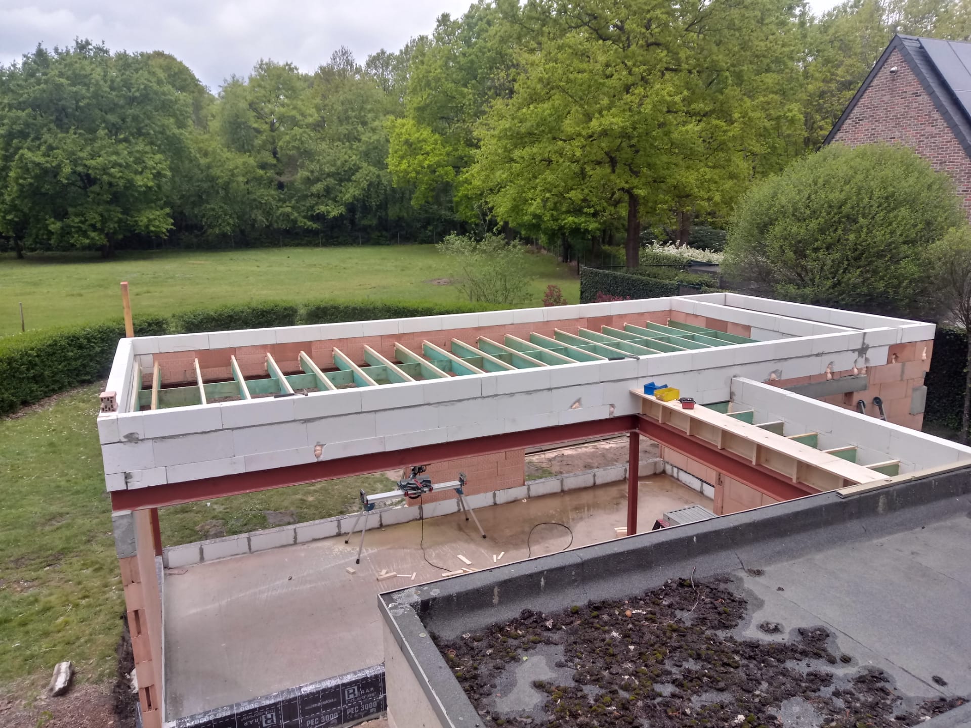 Nieuwbouwproject met Plat Dak te Genk in Samenwerking met Scarco Bvba in Genk in Samenwerking met Scarco Bvba, foto 4