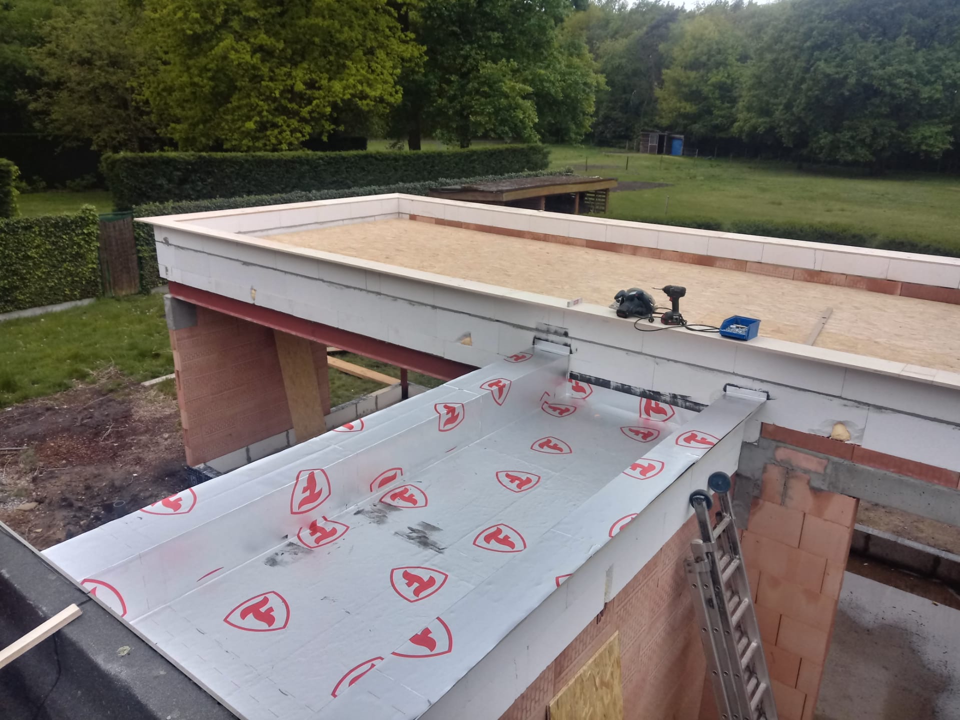 Nieuwbouwproject met Plat Dak te Genk in Samenwerking met Scarco Bvba in Genk in Samenwerking met Scarco Bvba, foto 5