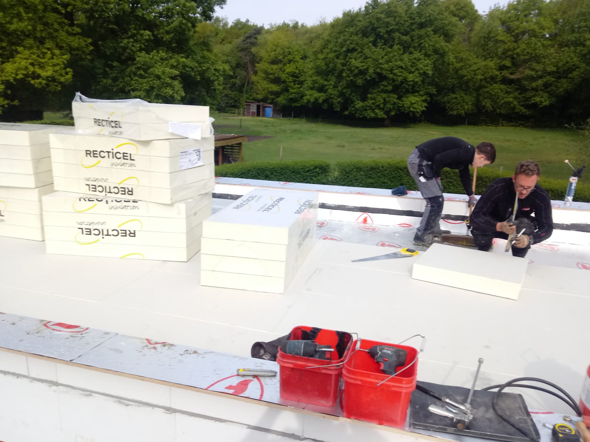 Nieuwbouwproject met Plat Dak te Genk in Samenwerking met Scarco Bvba in Genk in Samenwerking met Scarco Bvba, foto 7