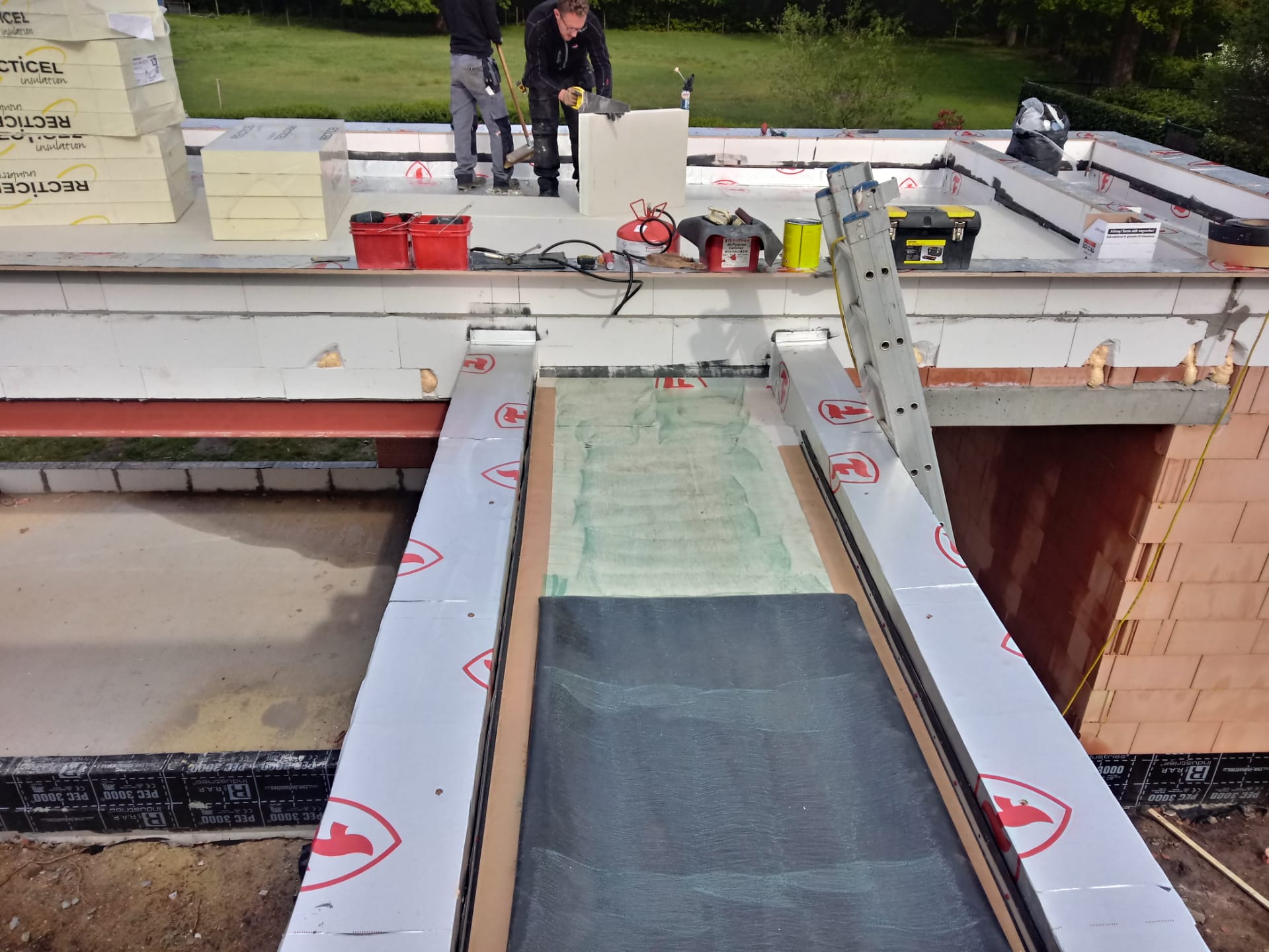 Nieuwbouwproject met Plat Dak te Genk in Samenwerking met Scarco Bvba in Genk in Samenwerking met Scarco Bvba, foto 8
