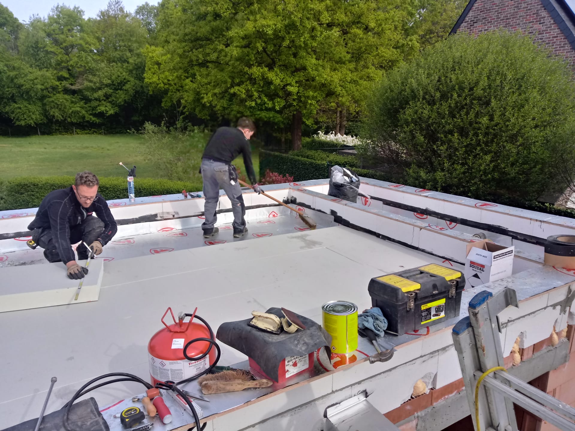 Nieuwbouwproject met Plat Dak te Genk in Samenwerking met Scarco Bvba in Genk in Samenwerking met Scarco Bvba, foto 9