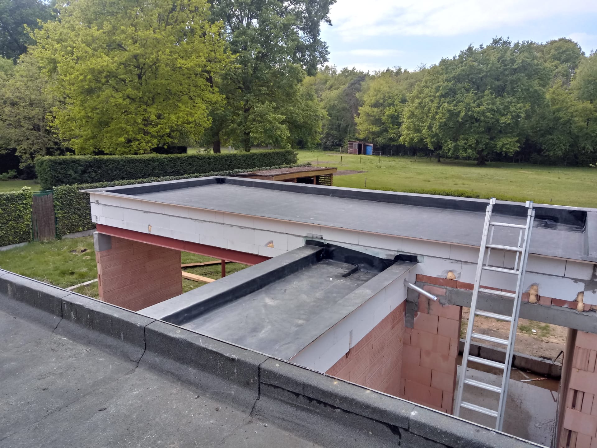Nieuwbouwproject met Plat Dak te Genk in Samenwerking met Scarco Bvba in Genk in Samenwerking met Scarco Bvba, foto 11