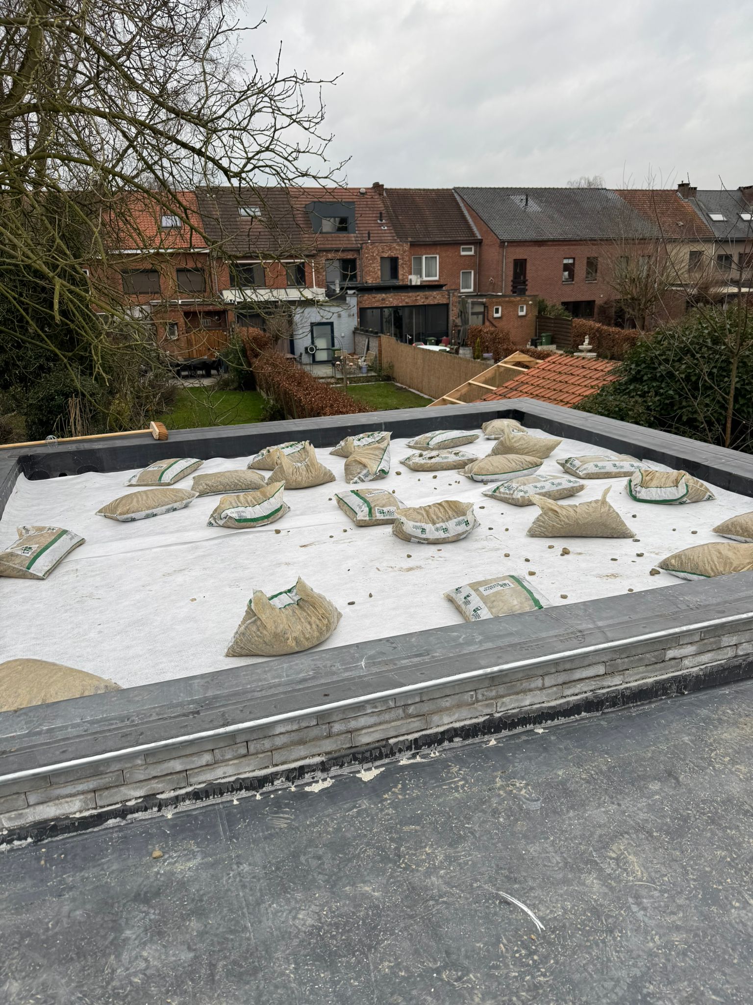 Hellend Dak + Plat Dak met Ballast op Nieuwbouw te Hasselt in Hasselt, foto 10