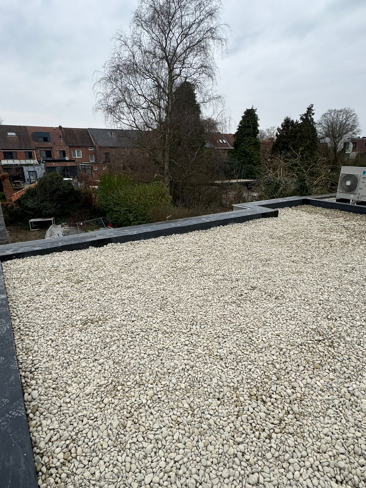 Hellend Dak + Plat Dak met Ballast op Nieuwbouw te Hasselt in Hasselt, foto 12
