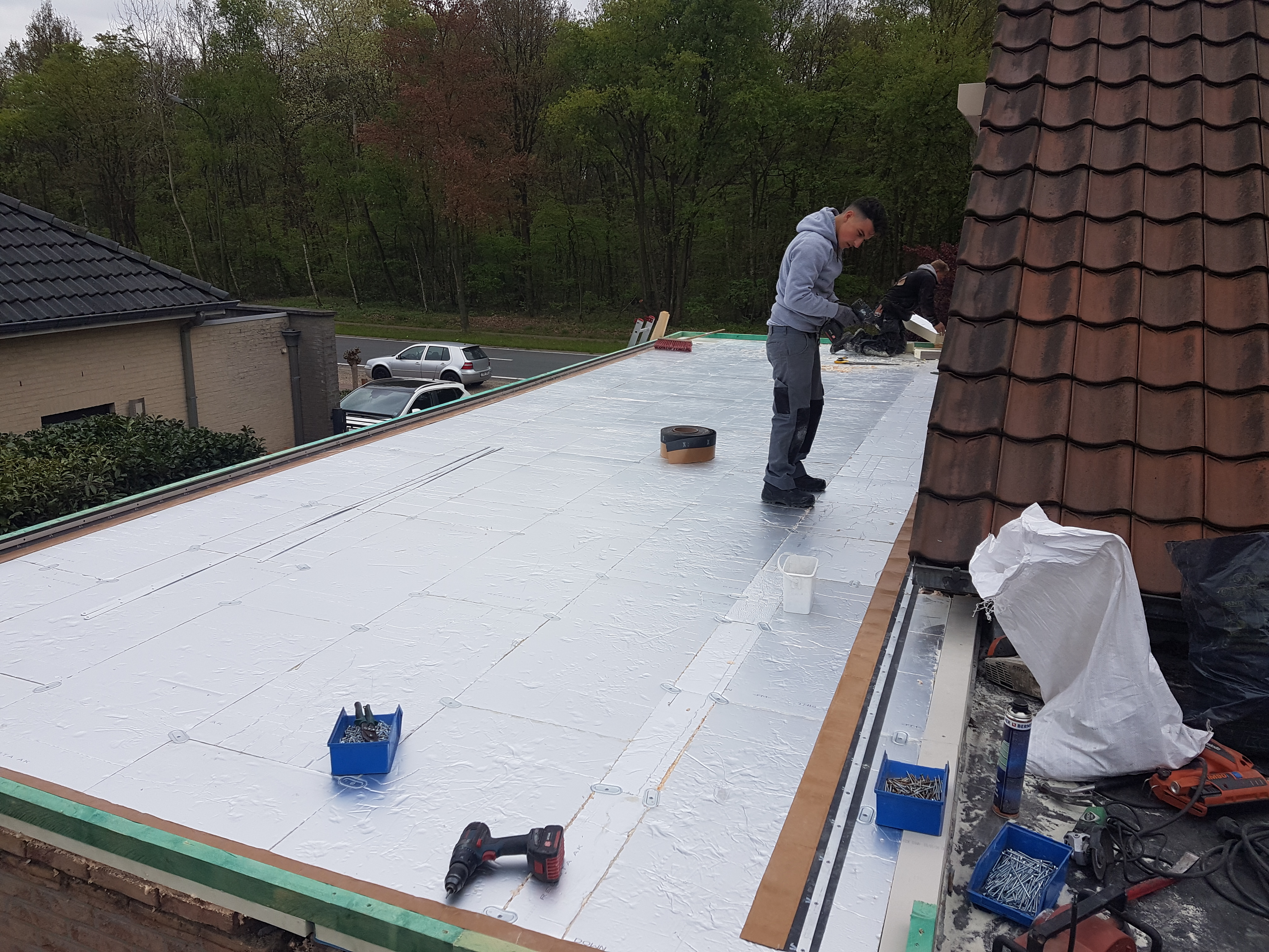 Isolatie Plat Dak EPDM Maasmechelen, foto 2