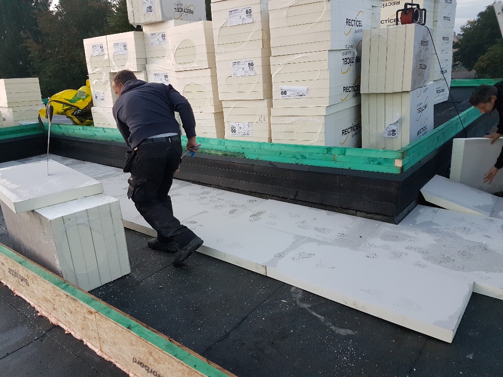 Plat Dak uit EPDM te Eisden in Eisden, foto 2