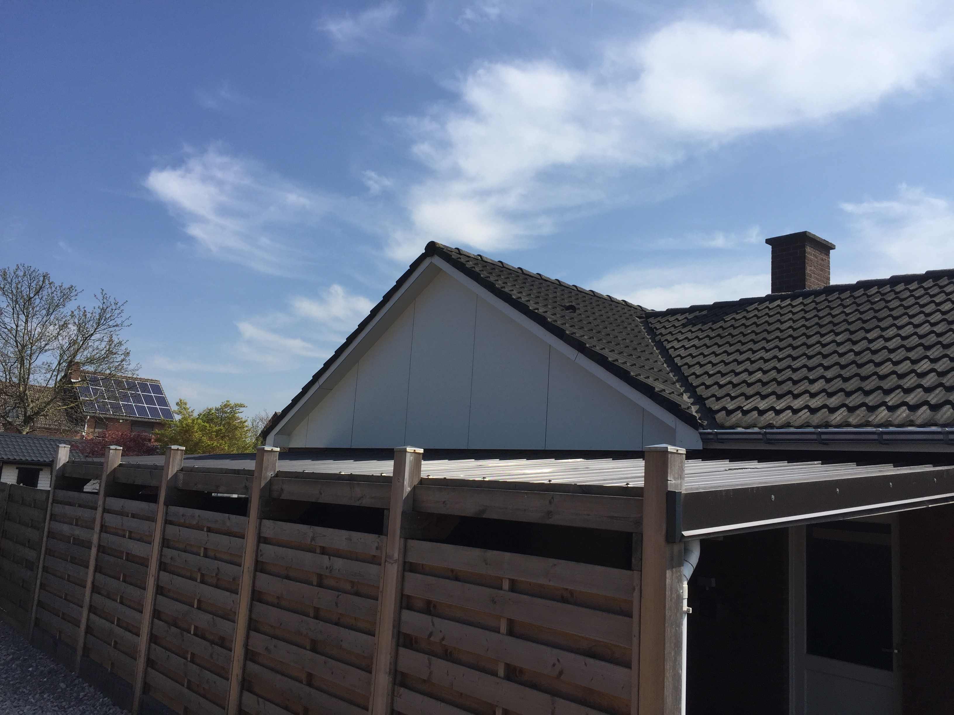 Renoveren van Gevelbekleding met Trespa te Diepenbeek in Diepenbeek, foto 7