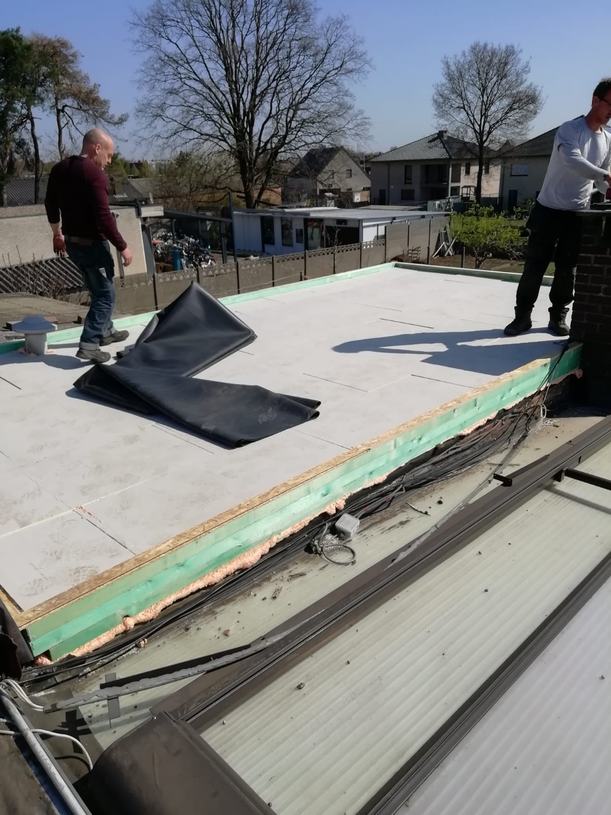 Renovatie Plat Dak uit EPDM en het Plaatsen van een Solartube, foto 2