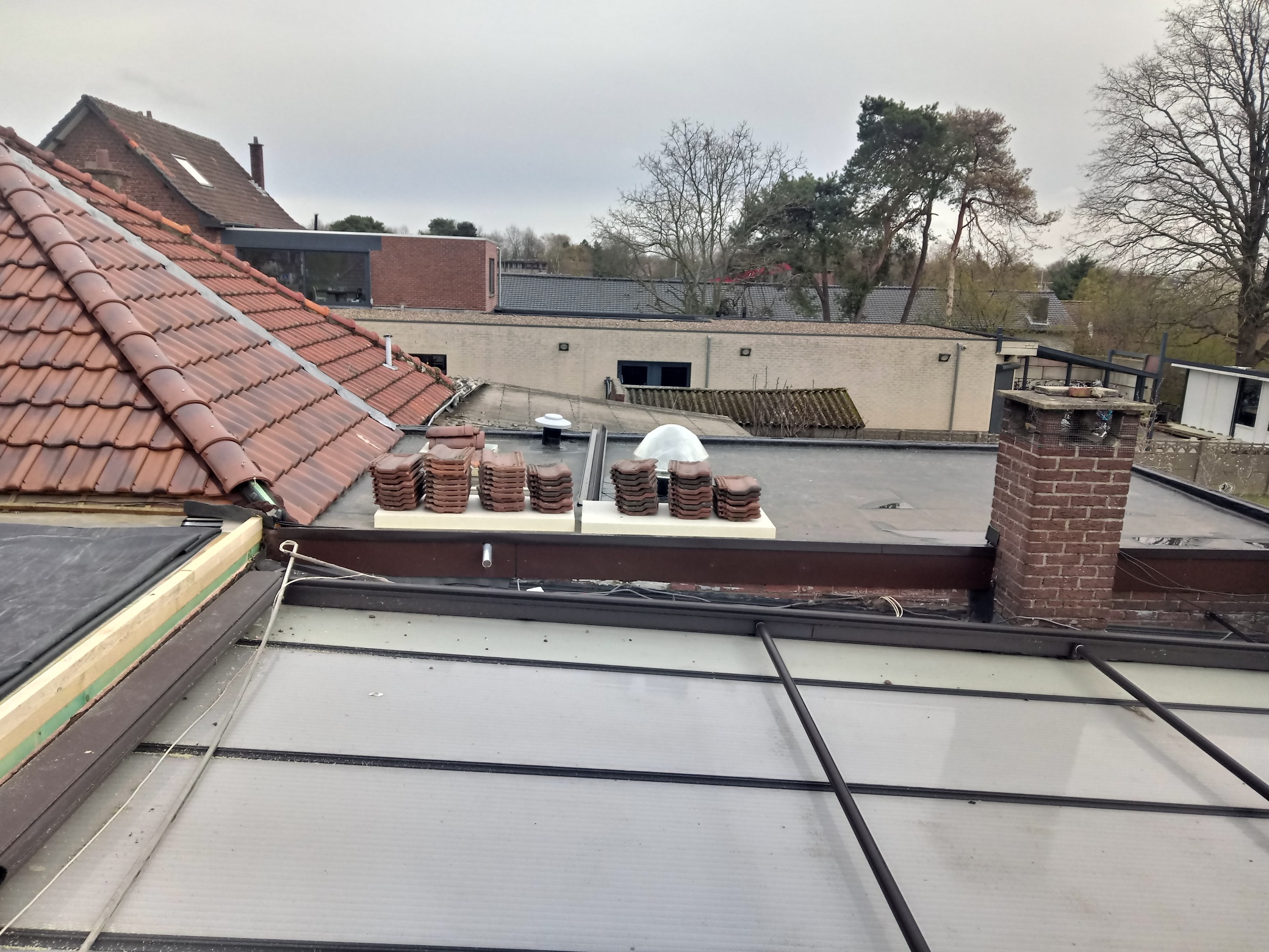 Renovatie Plat Dak uit EPDM en het Plaatsen van een Solartube, foto 7