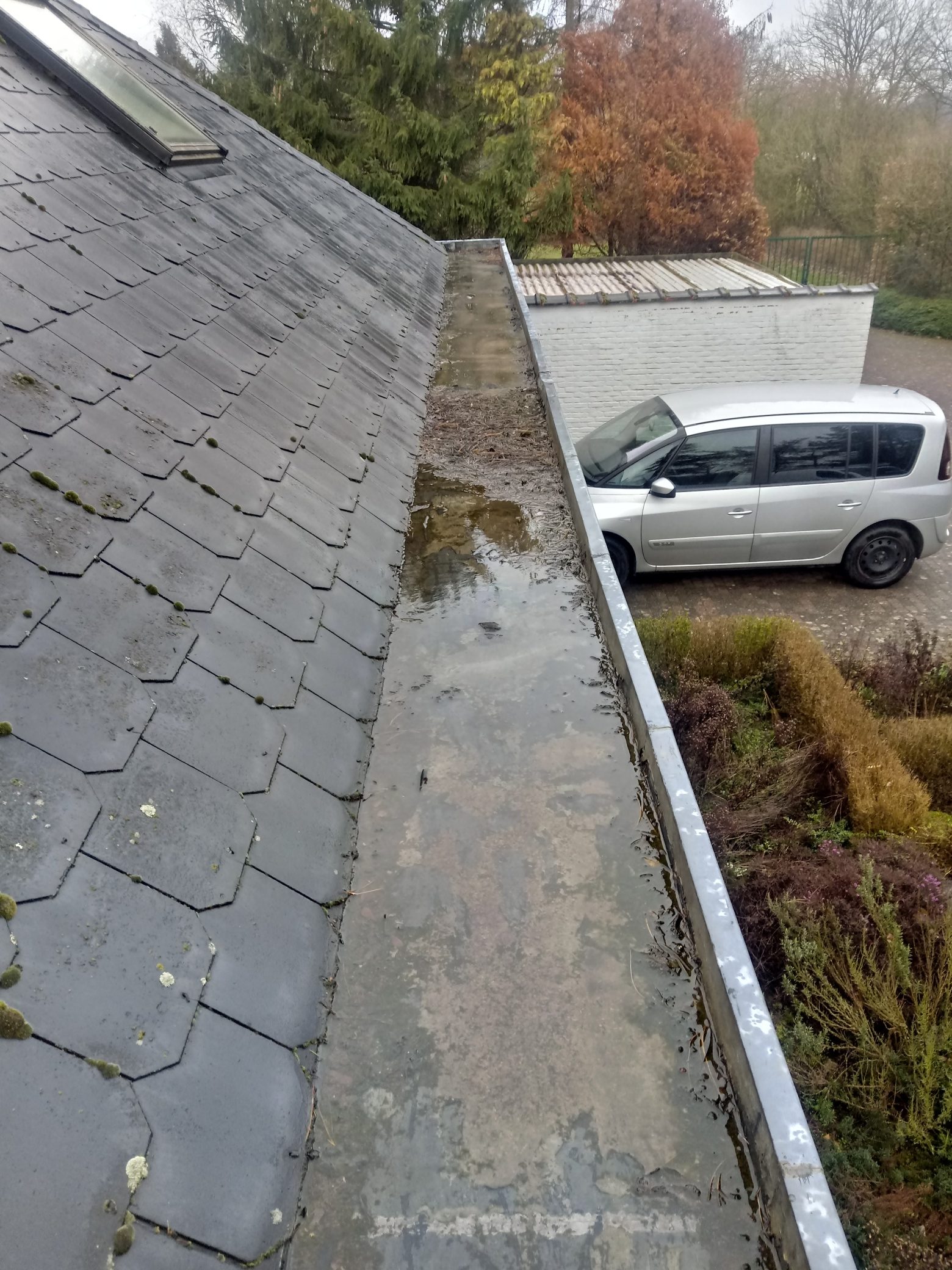 Renovatie Bakgoten in PVC Alkor Design te Rillaar in Rillaar, foto 3