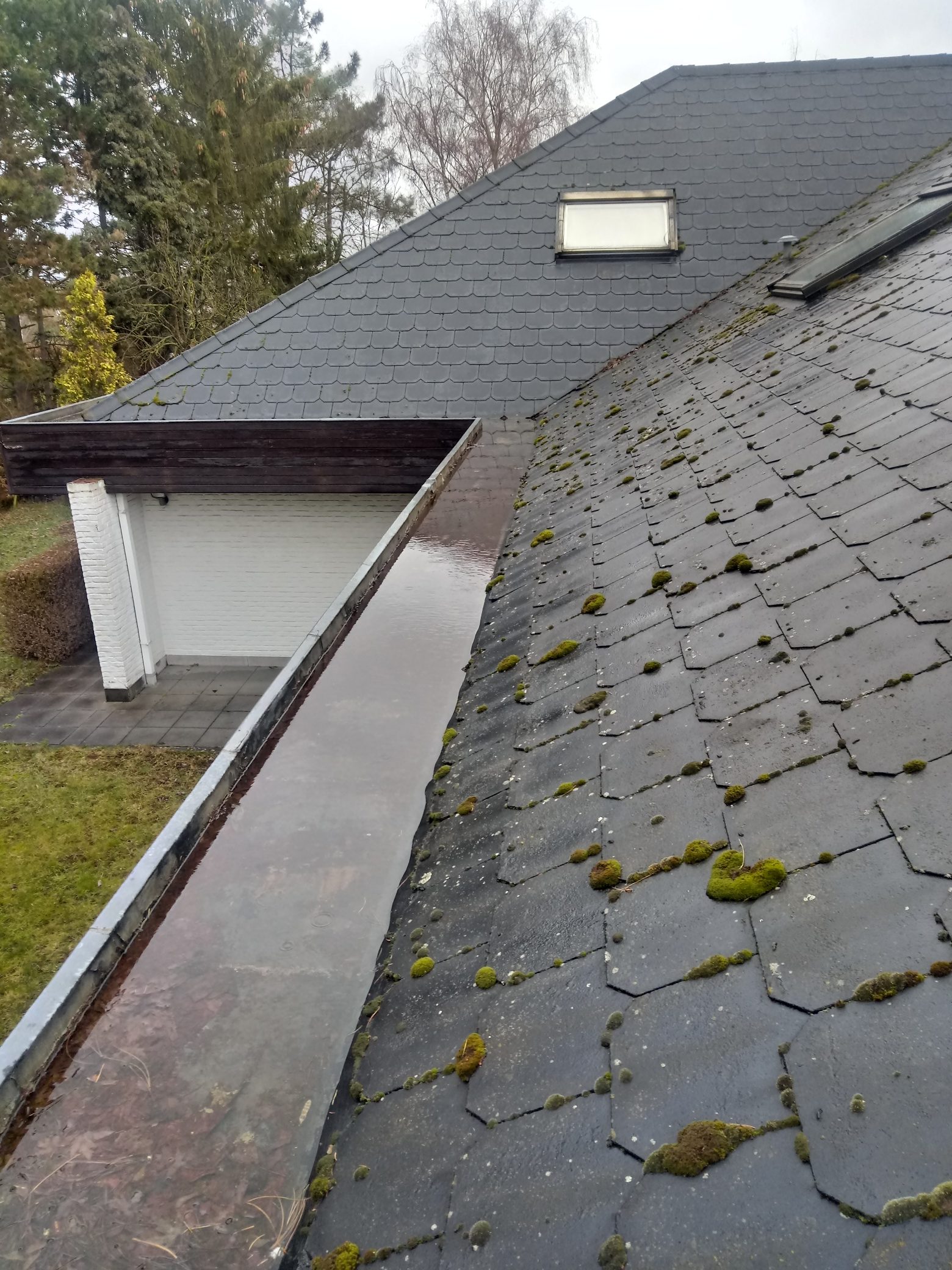 Renovatie Bakgoten in PVC Alkor Design te Rillaar in Rillaar, foto 4