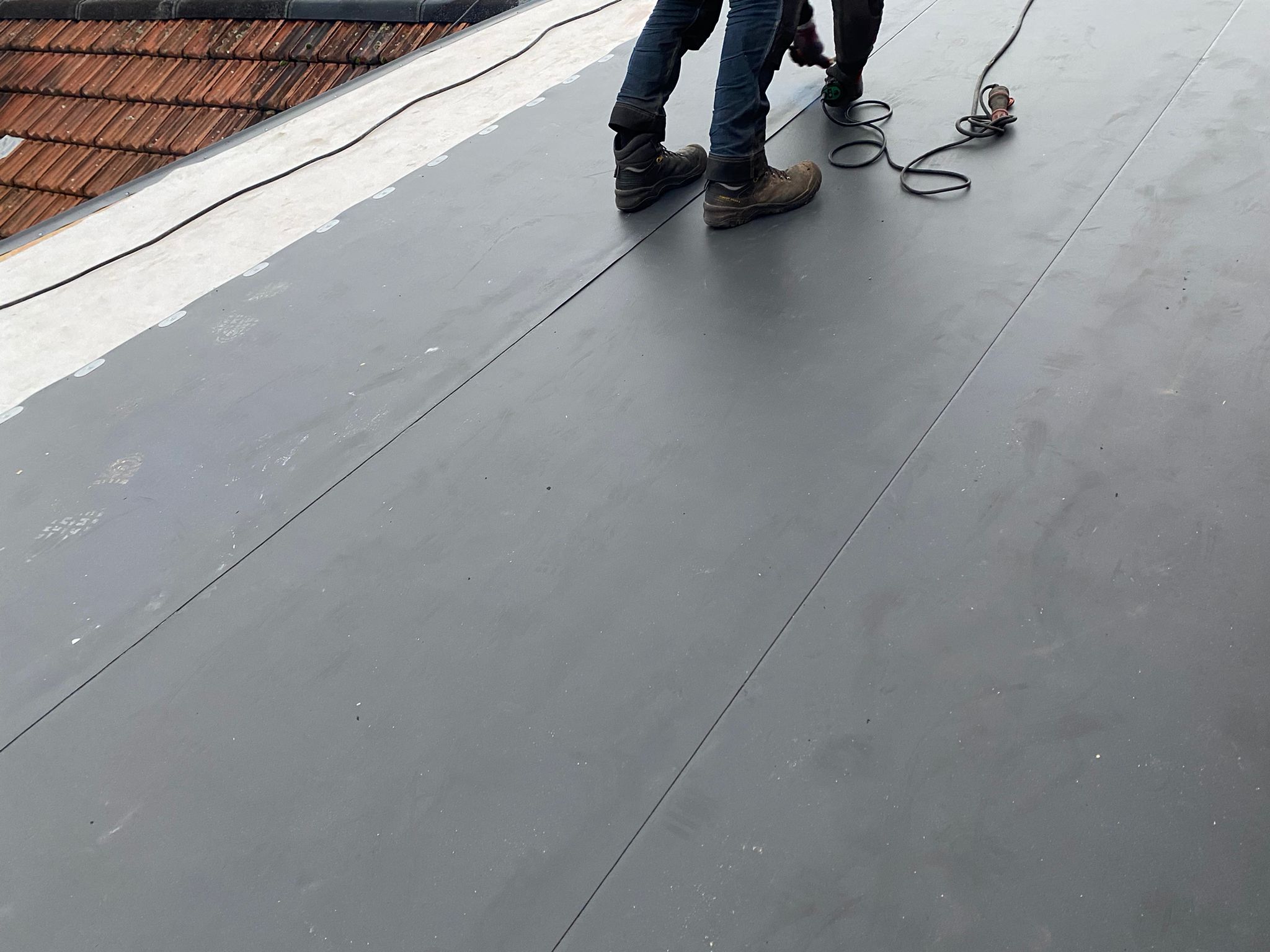 Renovatie van een Hellend Dak Uitgevoerd met PVC Alkorplan te Sint-Truiden in Sint-Truiden, foto 5