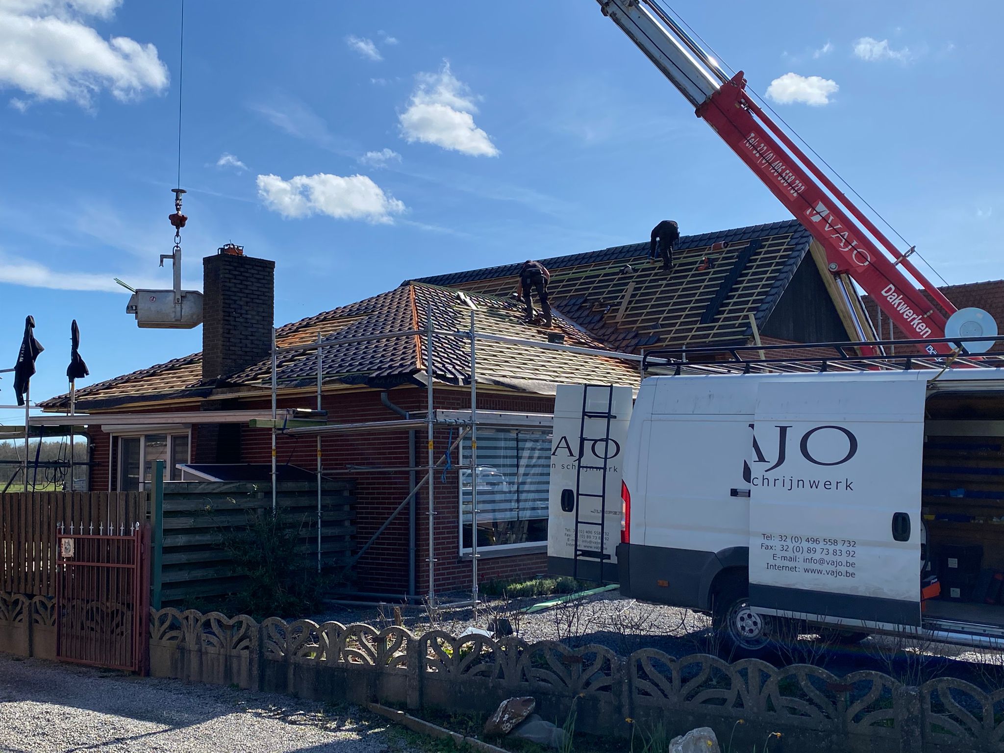 Renovatie van Hellend Dak te Elen in Elen, foto 4