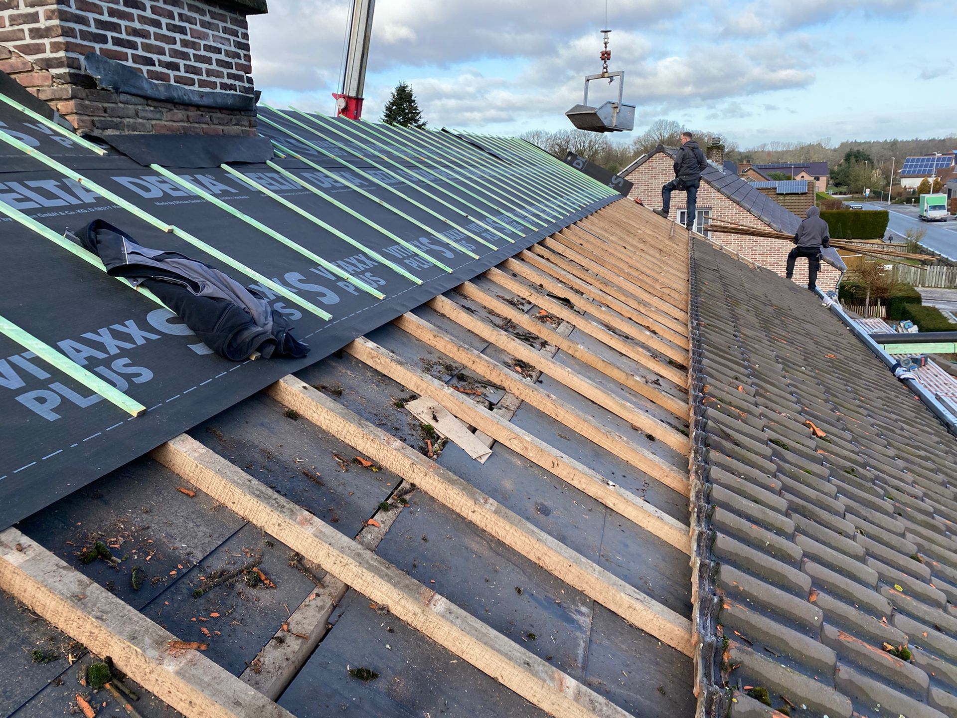 Renovatie van een Hellend Dak te Opoeteren in Opoeteren, foto 2
