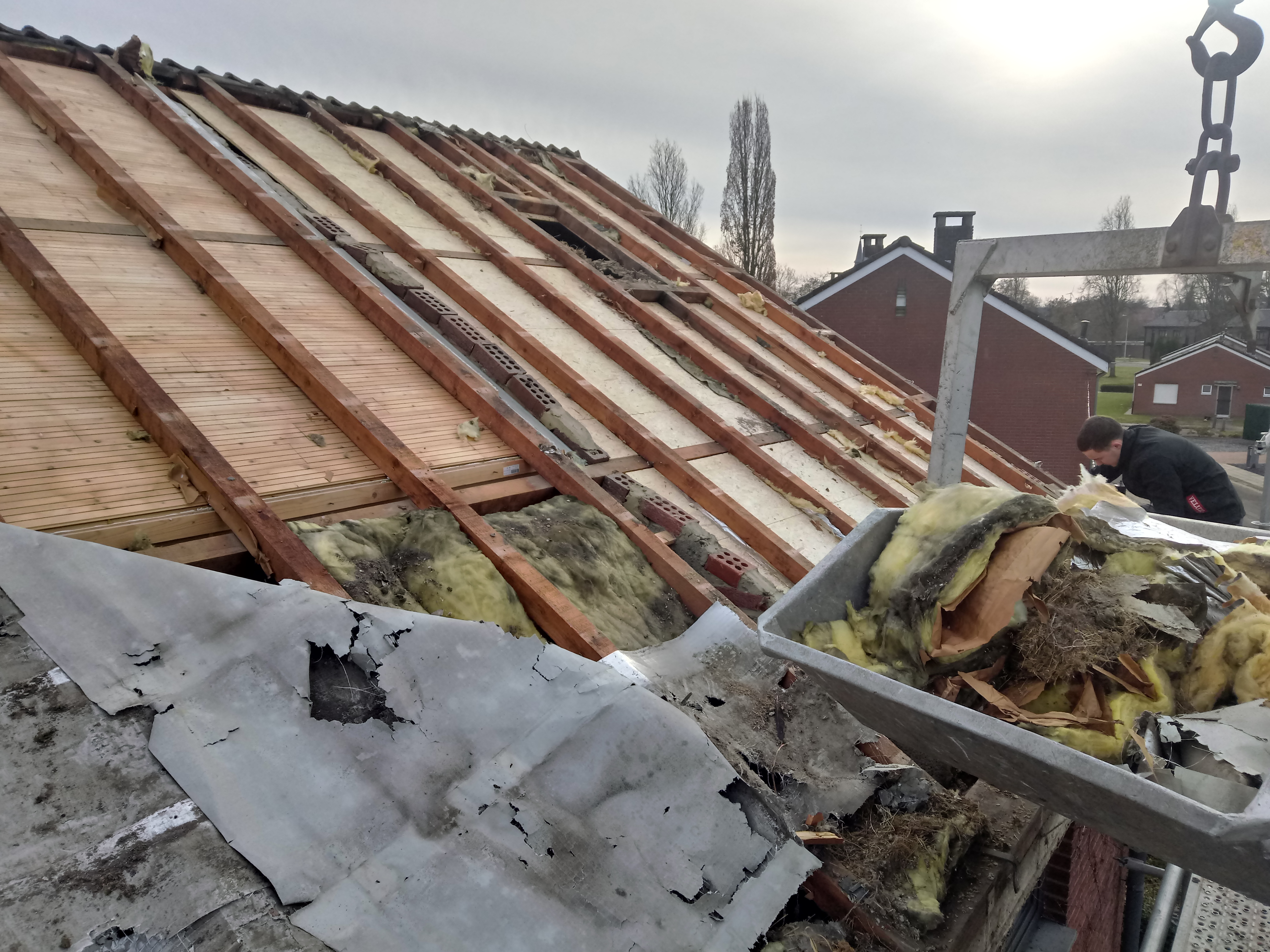 Renovatie Hellend Dak + Plat Dak te Hasselt in Hasselt, foto 3