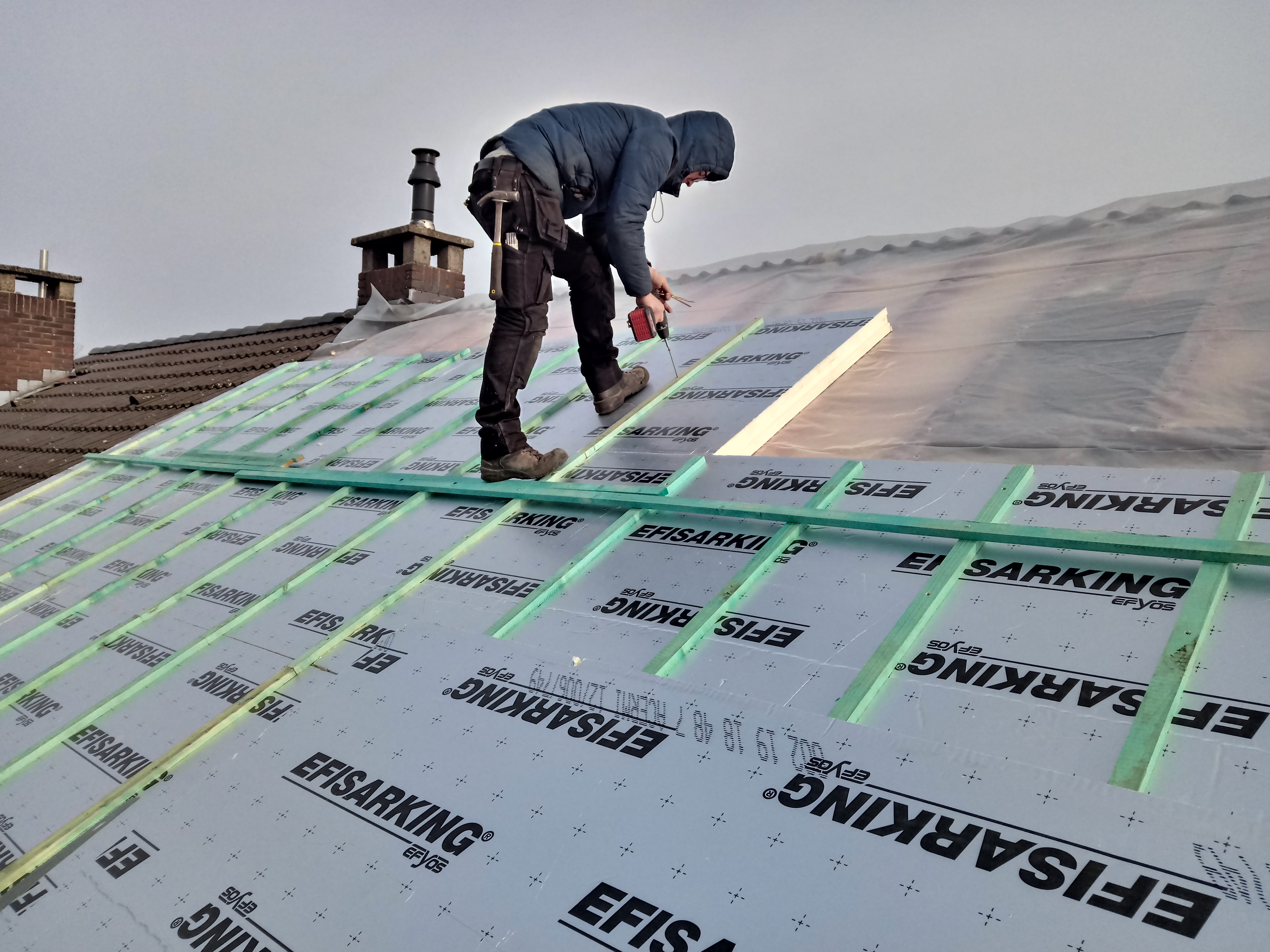 Renovatie Hellend Dak + Plat Dak te Hasselt in Hasselt, foto 5