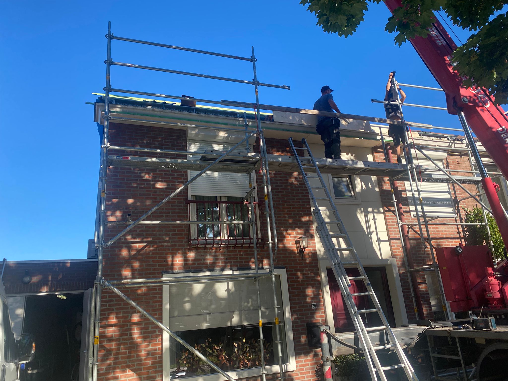 Renovatie van Hellend Dak / Sarkingdak Isolatie te Geleen in Geleen, foto 2