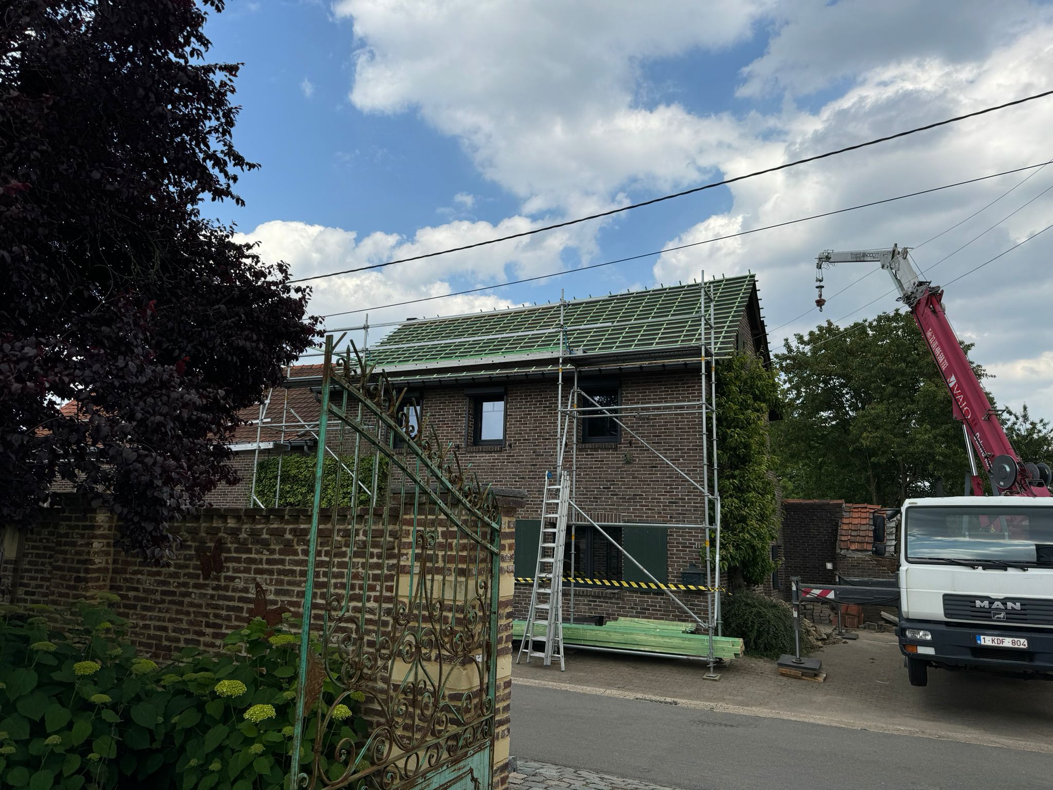 Renovatie Hellend Dak te Dilsen in Dilsen, foto 7