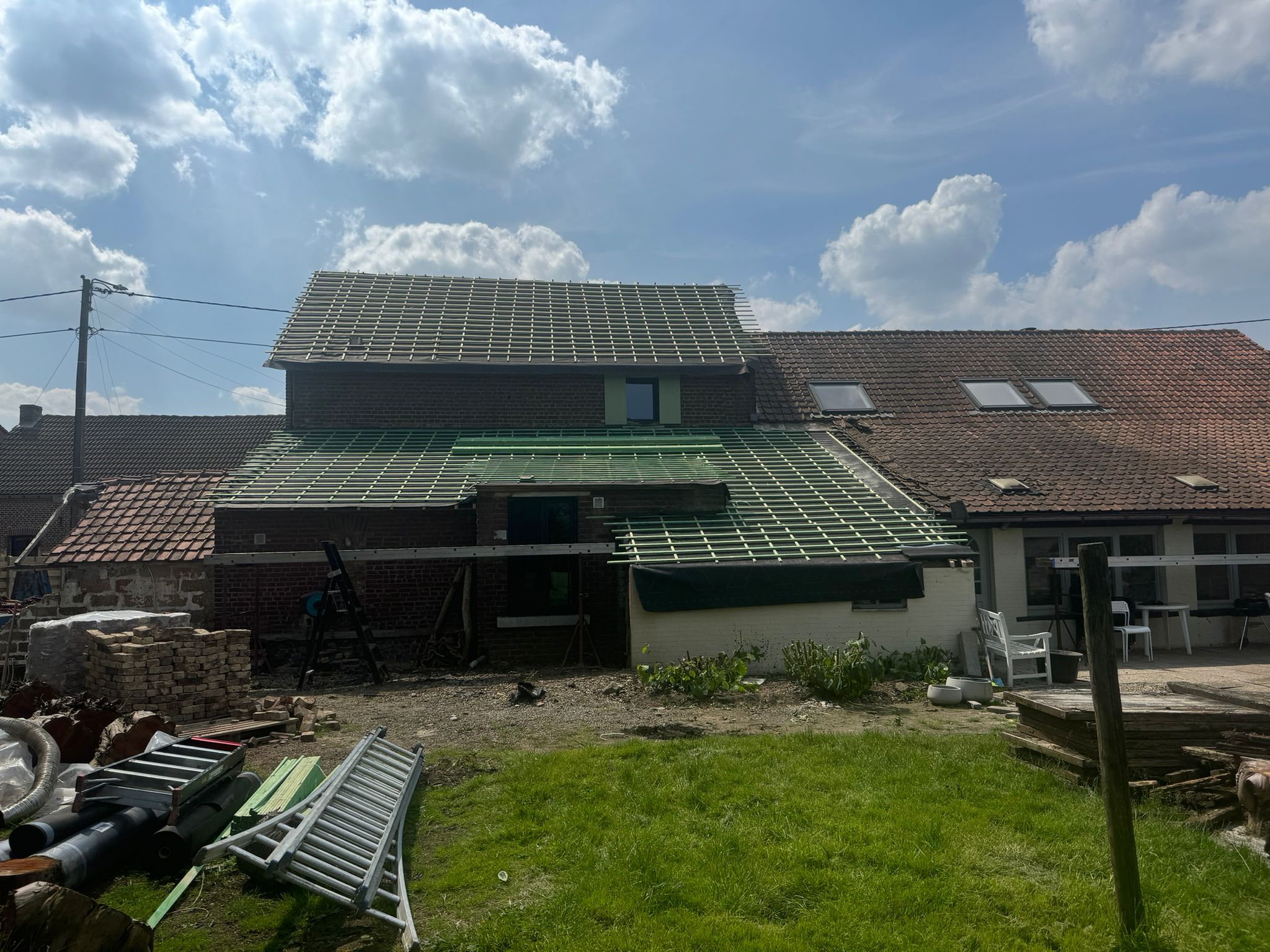 Renovatie Hellend Dak te Dilsen in Dilsen, foto 8