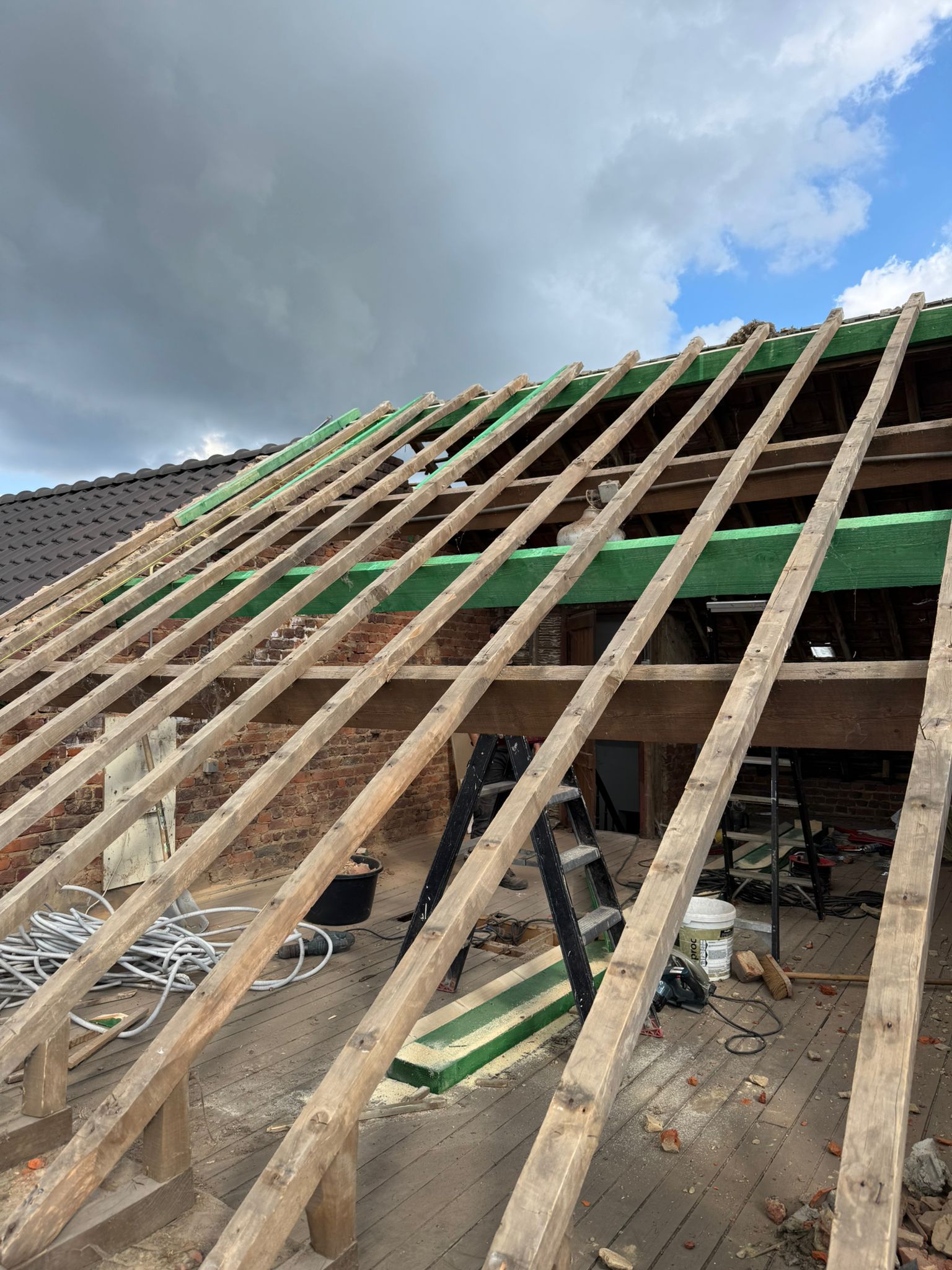 Renovatie Hellend Dak te Hoeselt in Hoeselt, foto 4