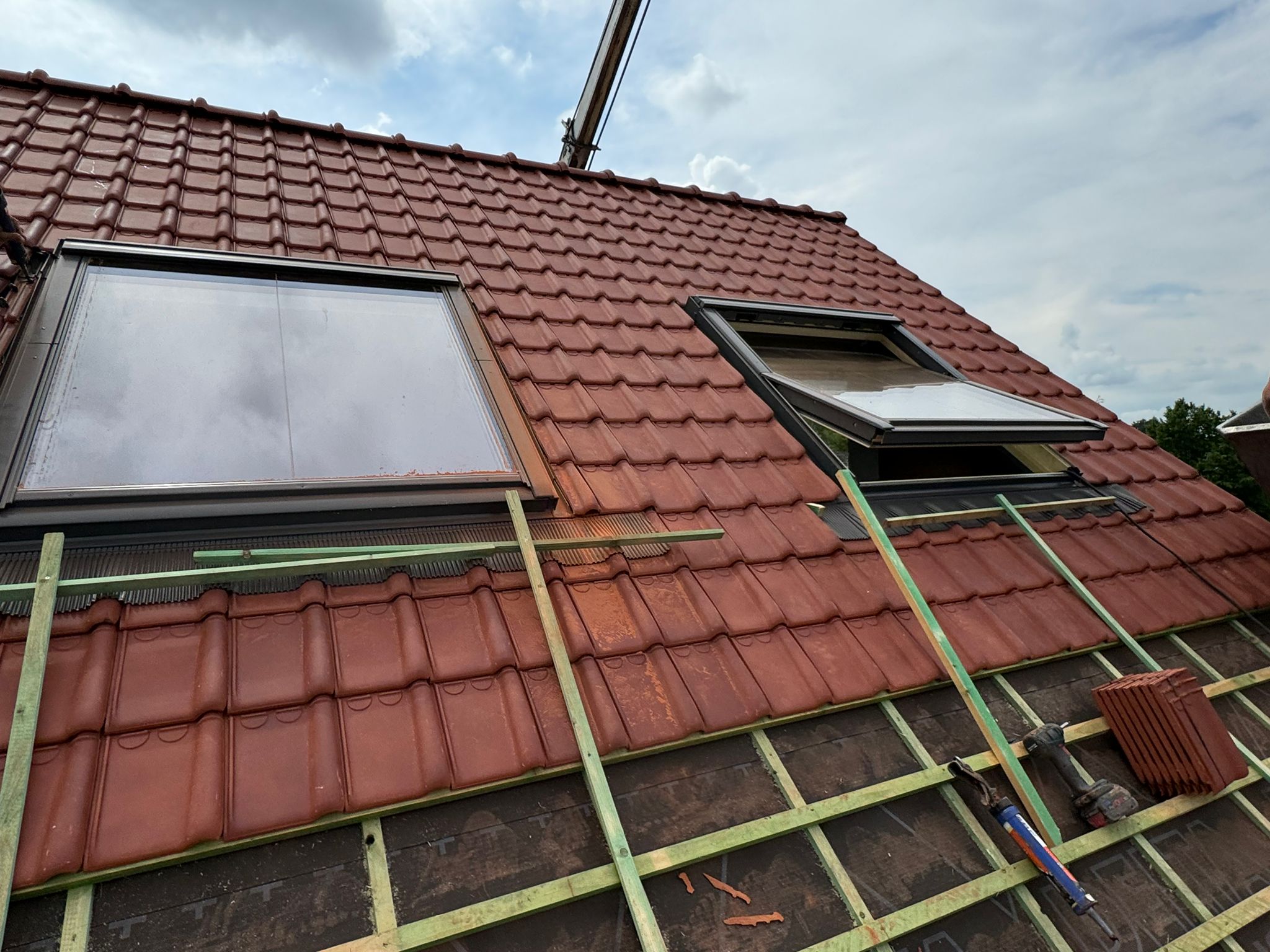 Renovatie Hellend en Plat Dak + Isolatie te Diepenbeek in Diepenbeek, foto 11