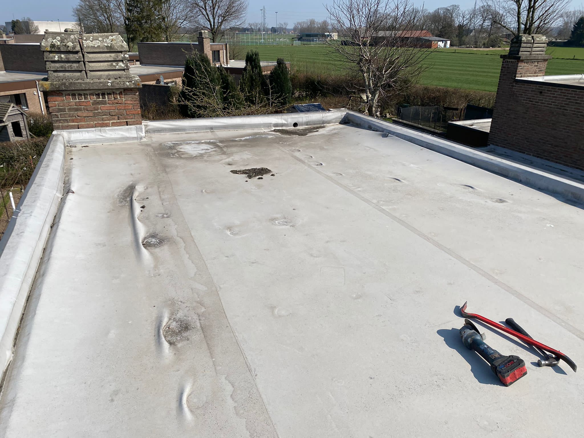Renovatie van een Plat Dak met Alkor PVC te Maasmechelen in Maasmechelen, foto 2