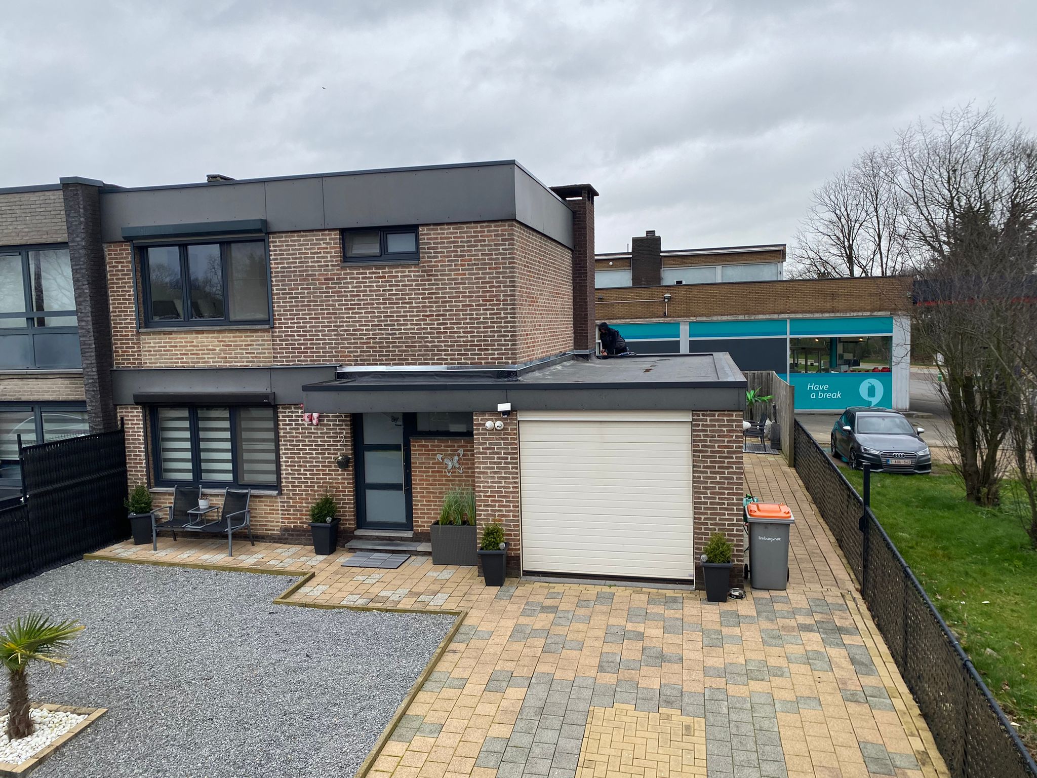 Renovatie van een Plat Dak – Garage te Maasmechelen in Maasmechelen