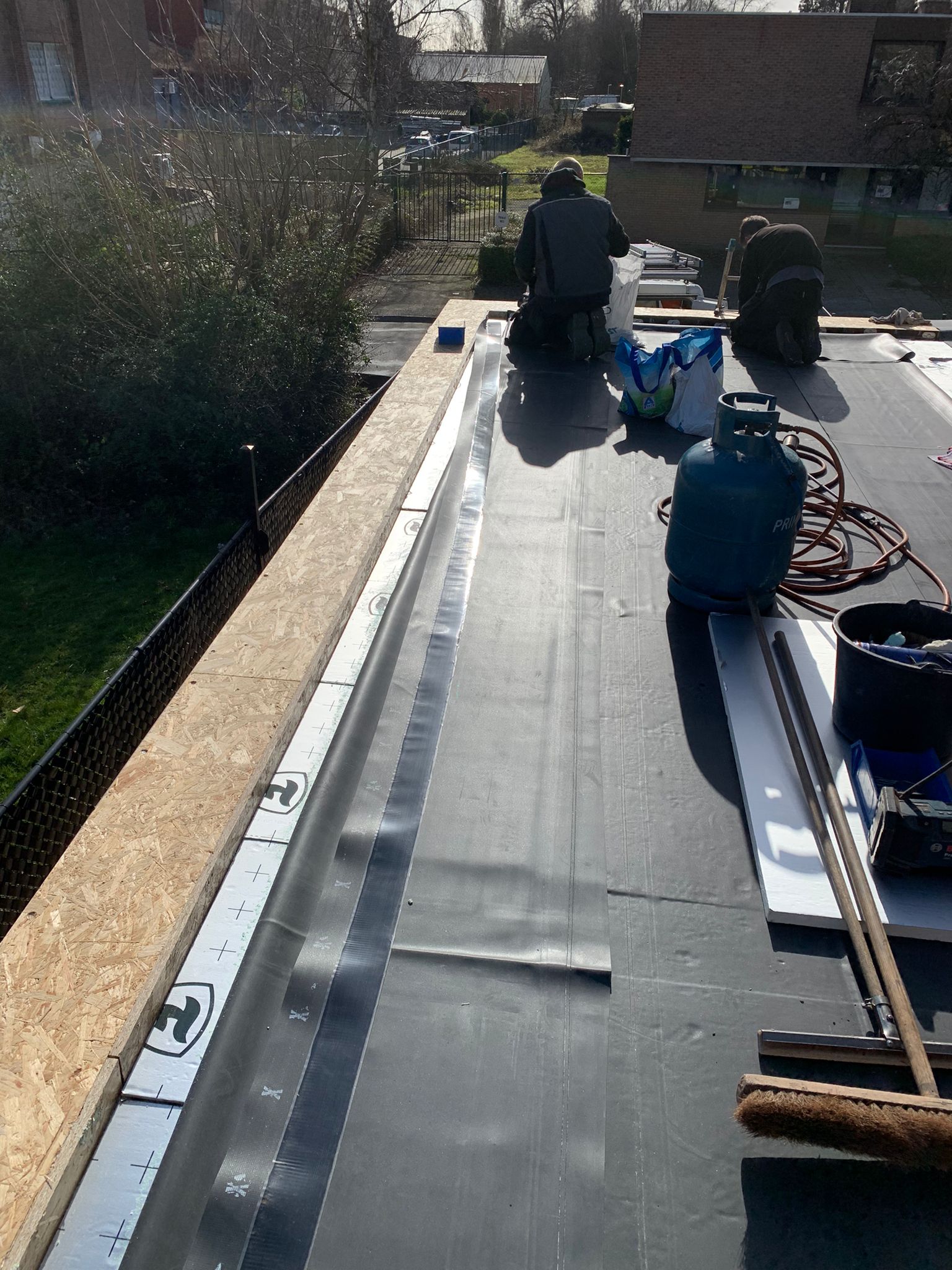 Renovatie van een Plat Dak – Garage te Maasmechelen in Maasmechelen, foto 4