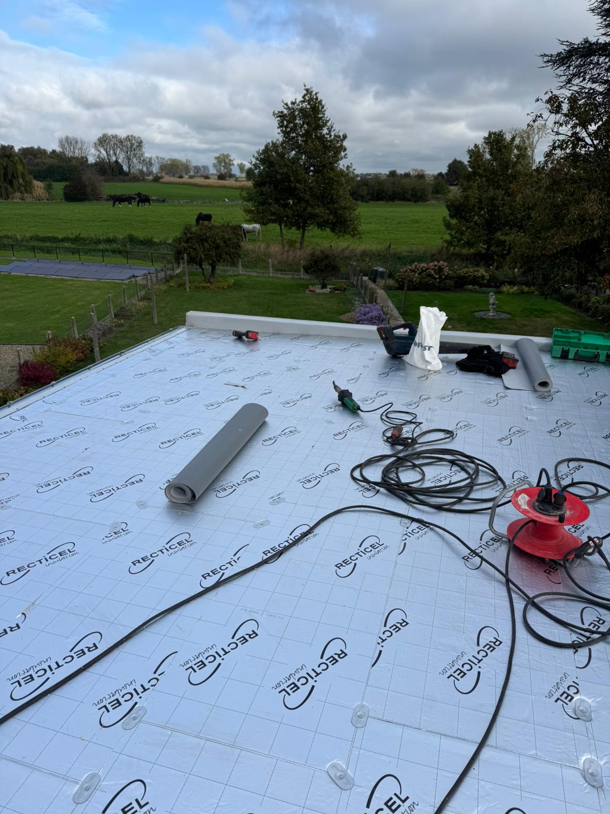 Renovatie Plat Dak in PVC te Stokkem in Stokkem, foto 6