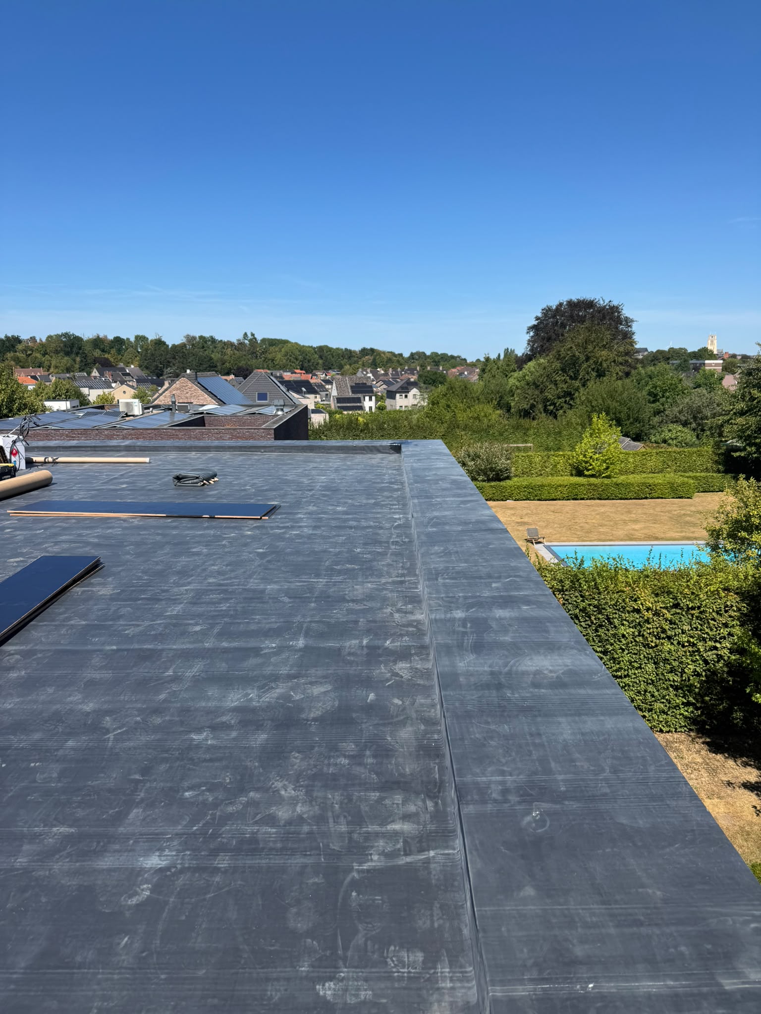 Renovatie Plat Dak met EPDM en Ballast te Tongeren in Tongeren, foto 5