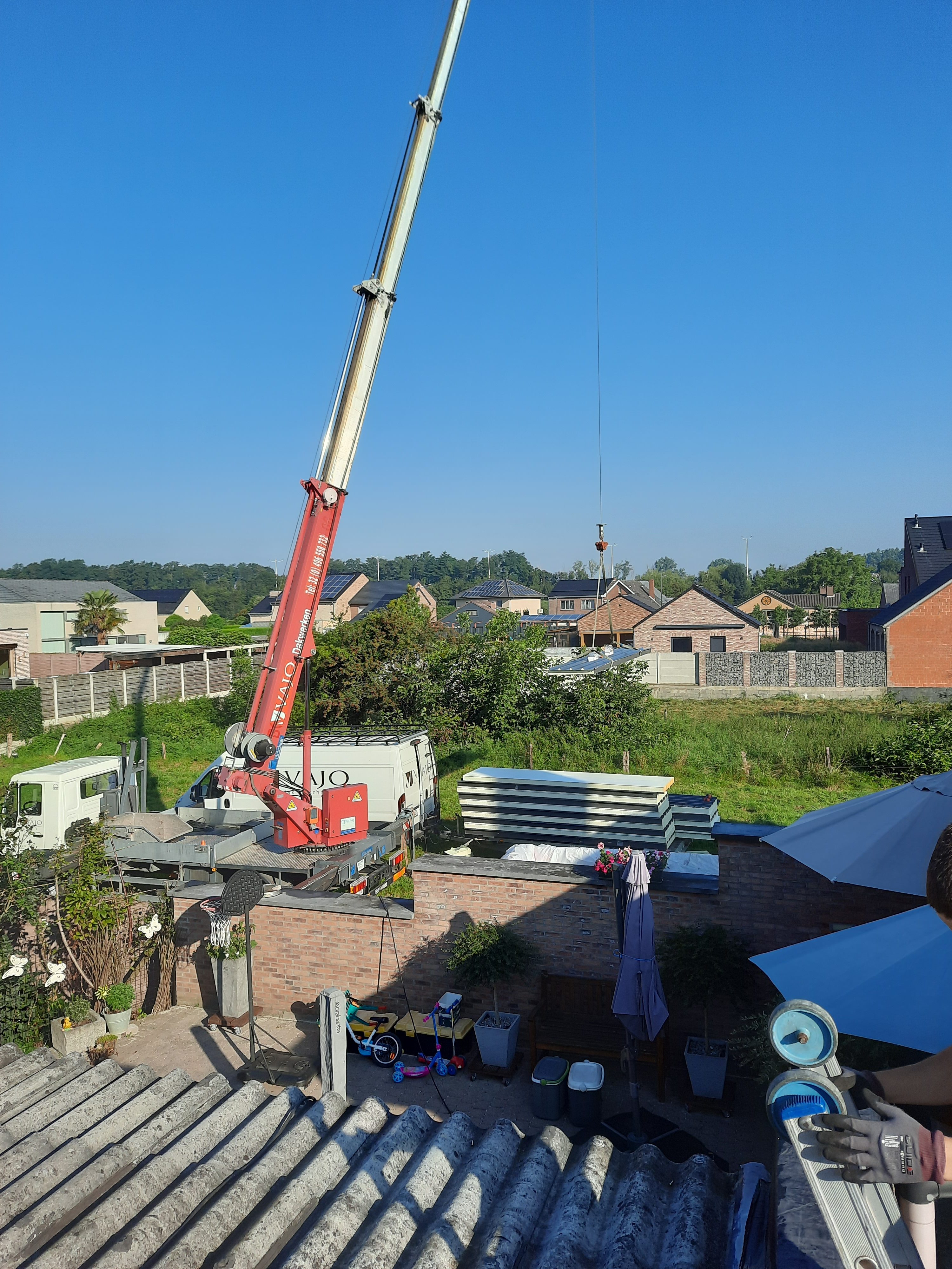 Renovatie van een Plat Dak met Profielplaten te Kotem in Kotem, foto 4