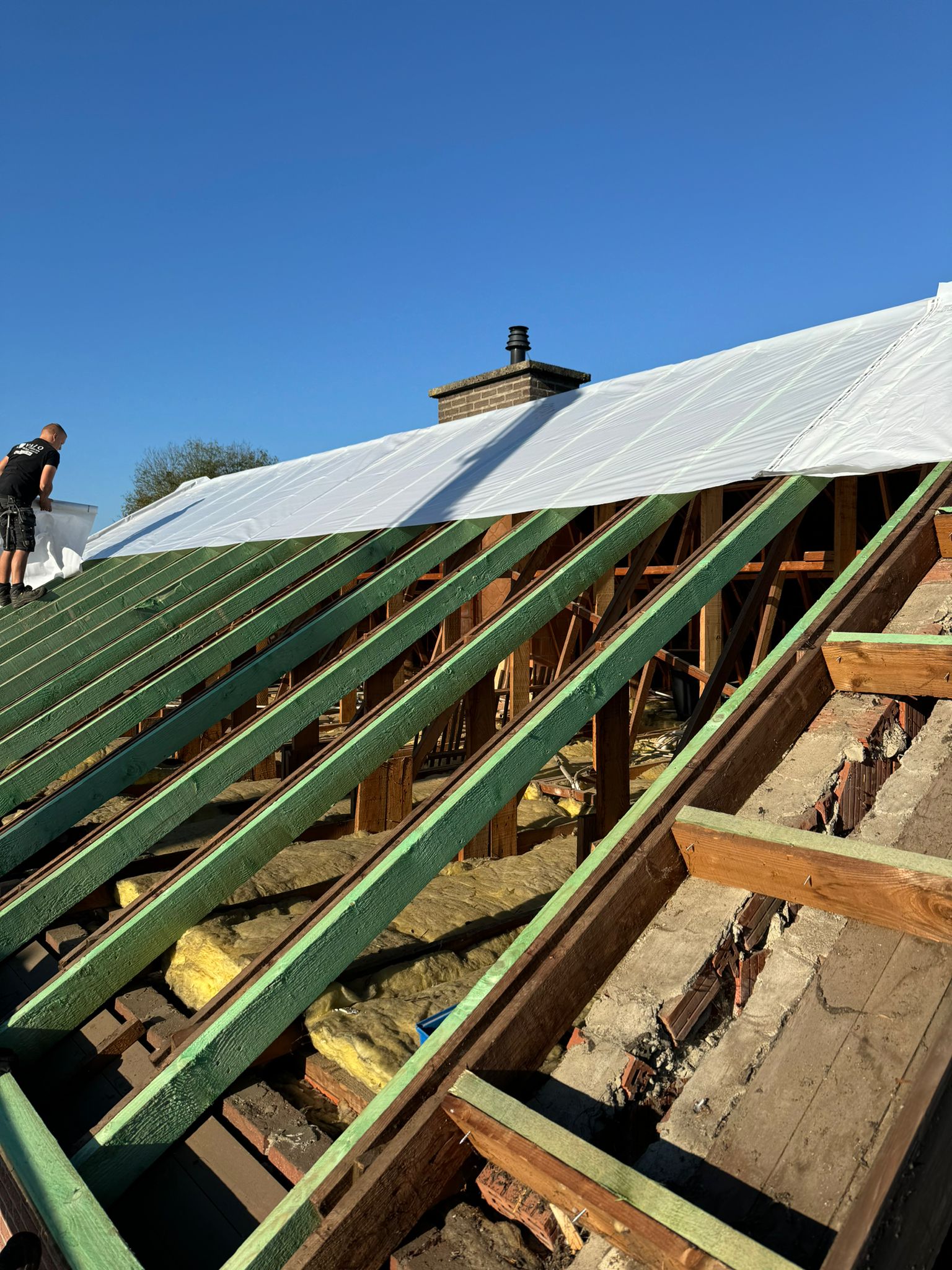 Renovatie Sarking Dak te Neeroeteren in Neeroeteren, foto 4